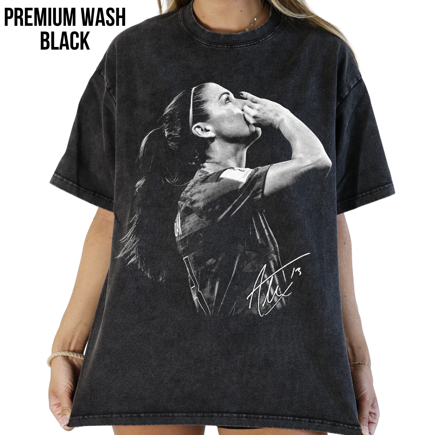 Vintage Alex Morgan Shirt – USWNT Fan Gift, Women's Soccer Graphic Tee