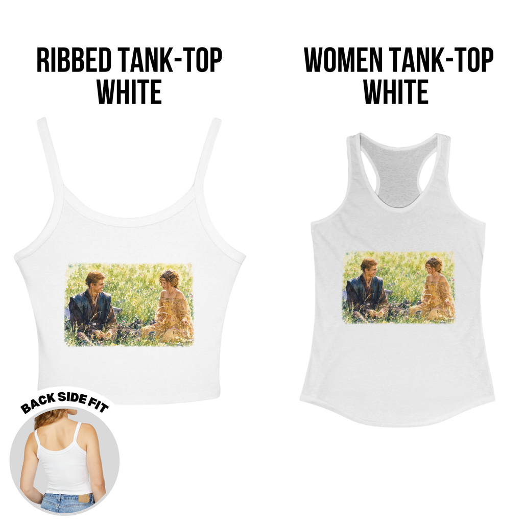 Star Wars Anakin and Padme Shirt – Naboo Watercolor Tee