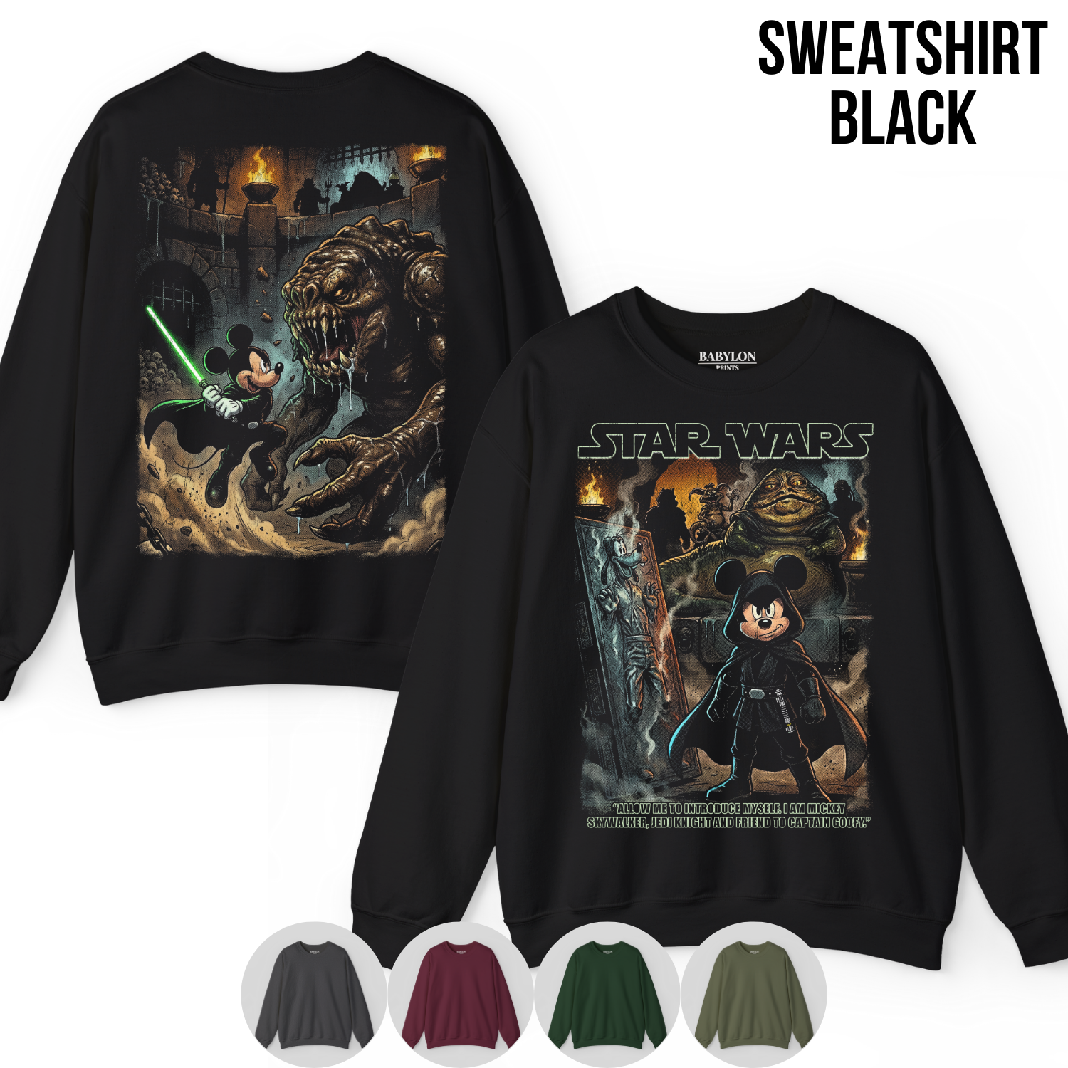 Star Wars Mickey Return of the Jedi Shirt – Disney Star Wars Crossover Tee