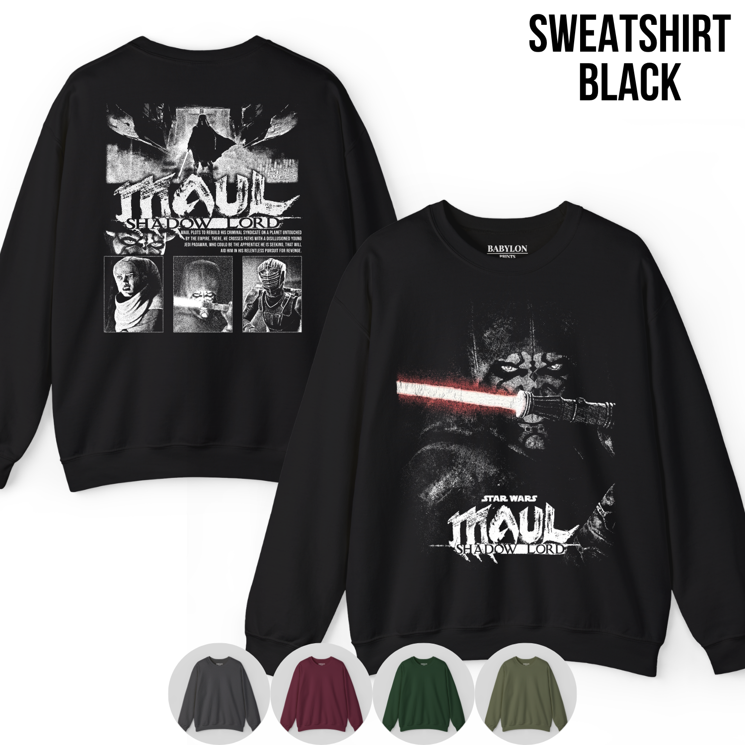 Vintage Darth Maul Shirt – Maul Shadow Lord Star Wars Shirt