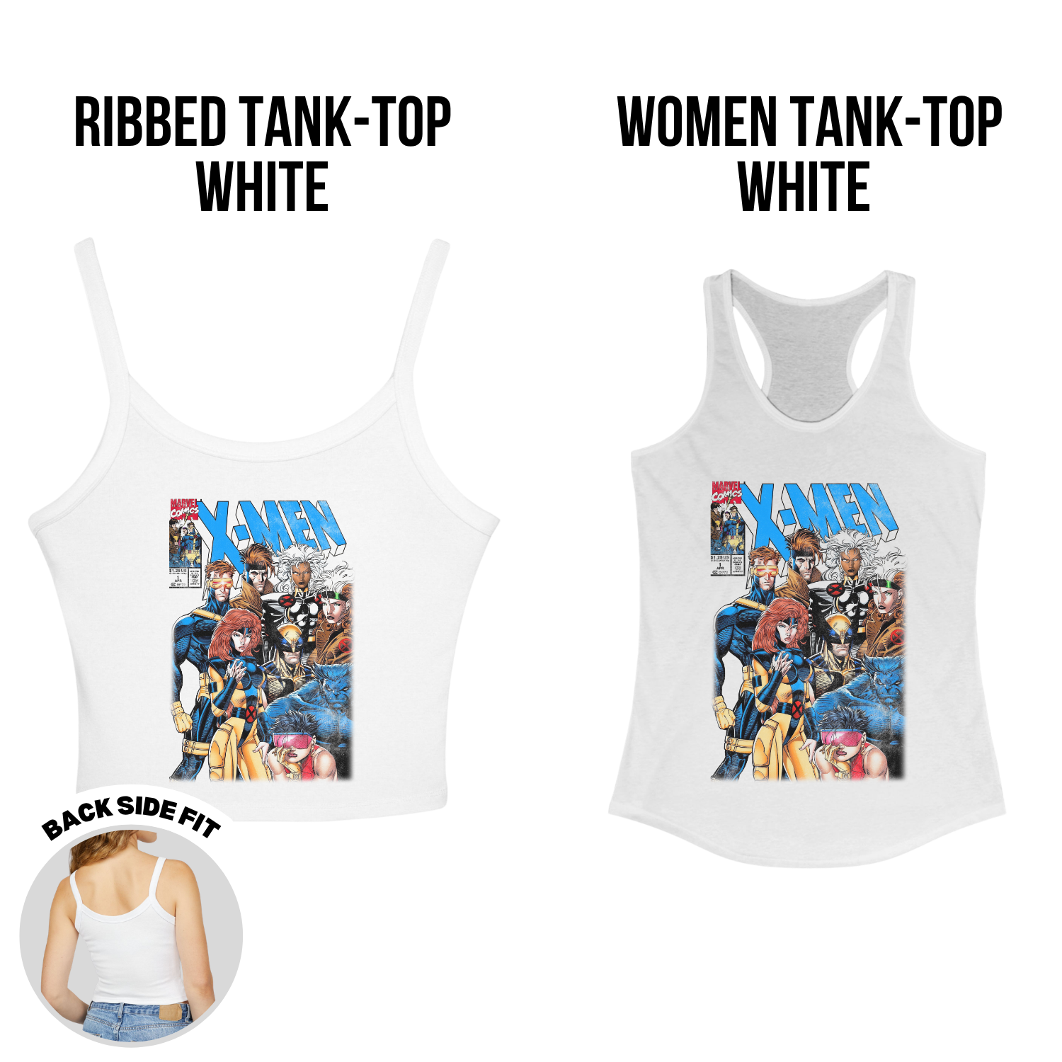 X-Men Shirt – Marvel Comics X-Men #1 Comic Cover Graphic Tee, X-Men Fan Gift, Cyclops Wolverine Storm Gambit Rogue Marvel Shirt, 90s Comic Book Tee