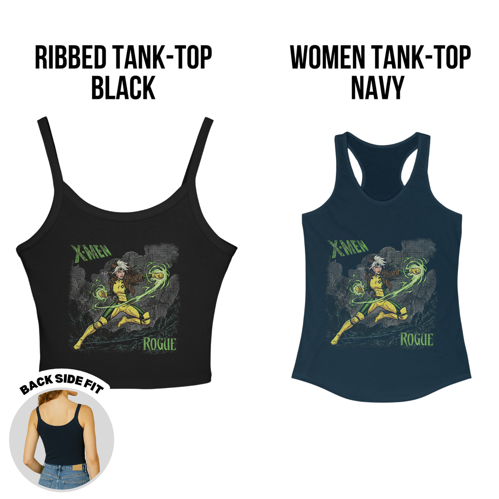 Rogue X-Men Shirt – X-Men Rogue Comic Graphic Tee, Rogue Marvel Fan Gift, X-Men Comic Shirt, Marvel Mutant Graphic Tee