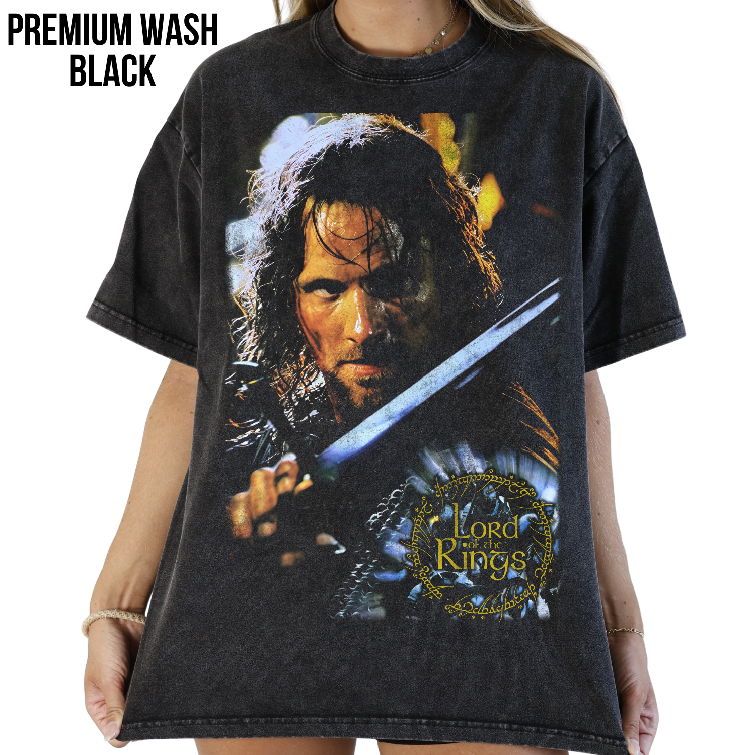 Lord of the Rings Aragorn Shirt – Aragorn King of Gondor LOTR Tee