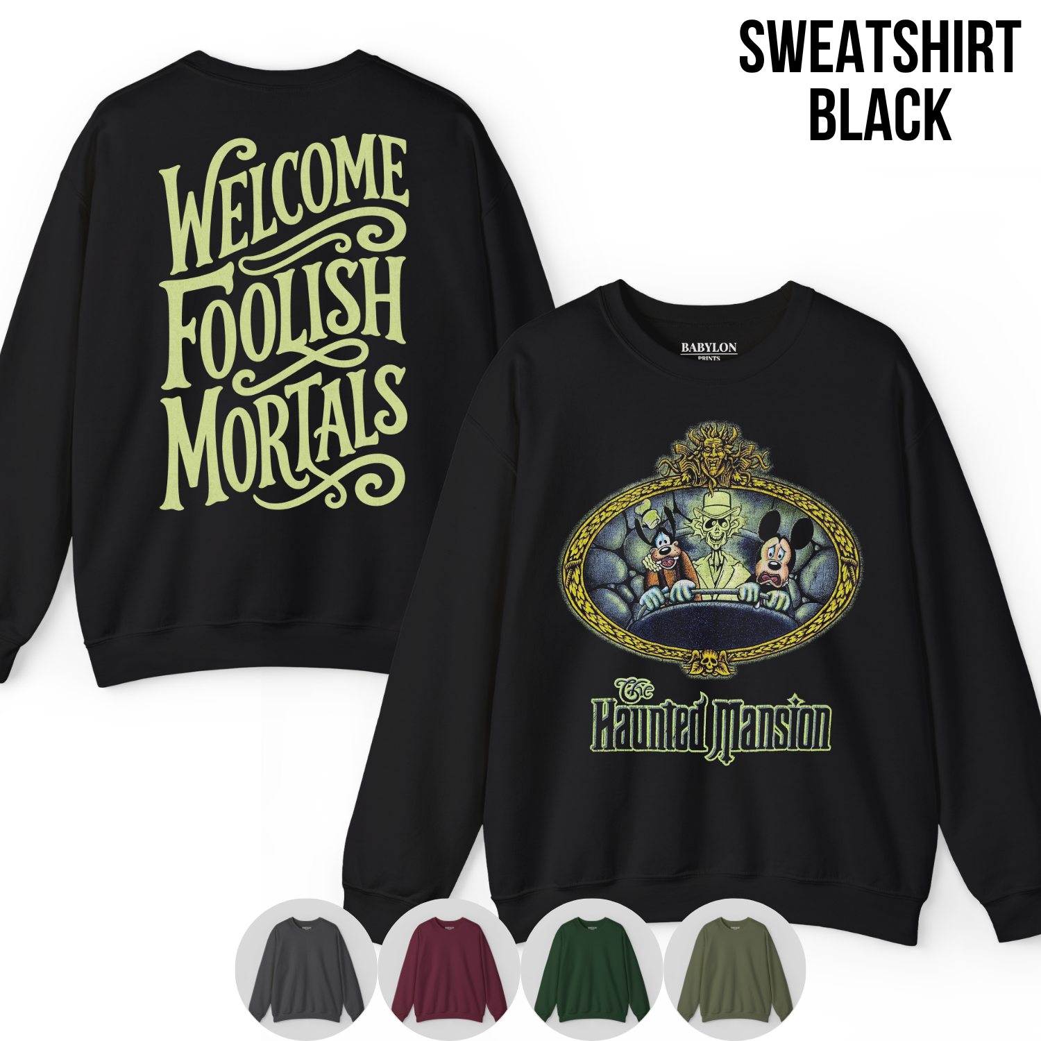 Disneyland Haunted Mansion Shirt - Mickey and Friends Haunted Mansion Tee