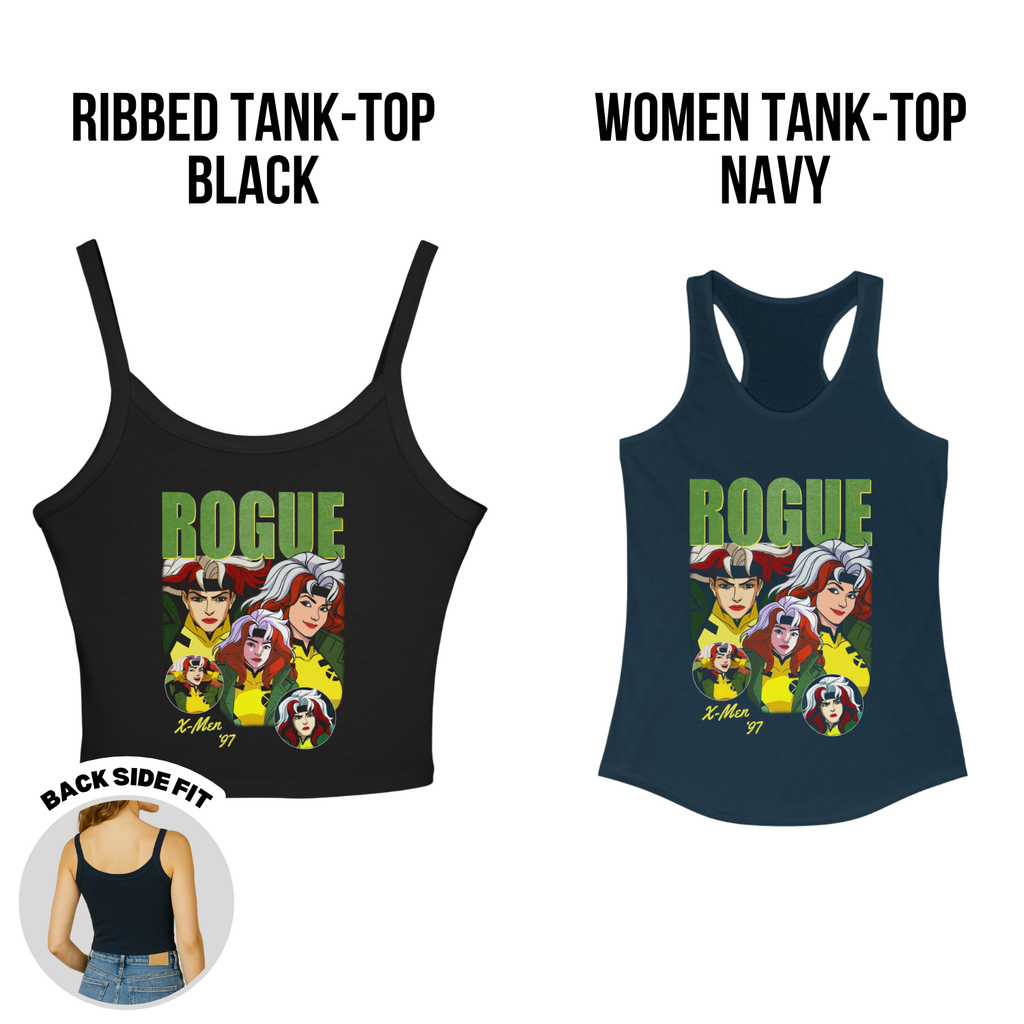 Rogue X-Men 97 Shirt – X-Men '97 Rogue Collage Graphic Tee, Rogue Marvel Fan Gift, X-Men Animated Series Shirt, Marvel Mutant Graphic Tee