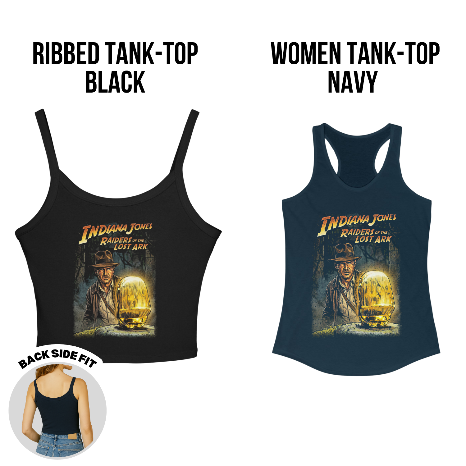 Indiana Jones Shirt – Raiders of the Lost Ark Tee, Indiana Jones Graphic Tee