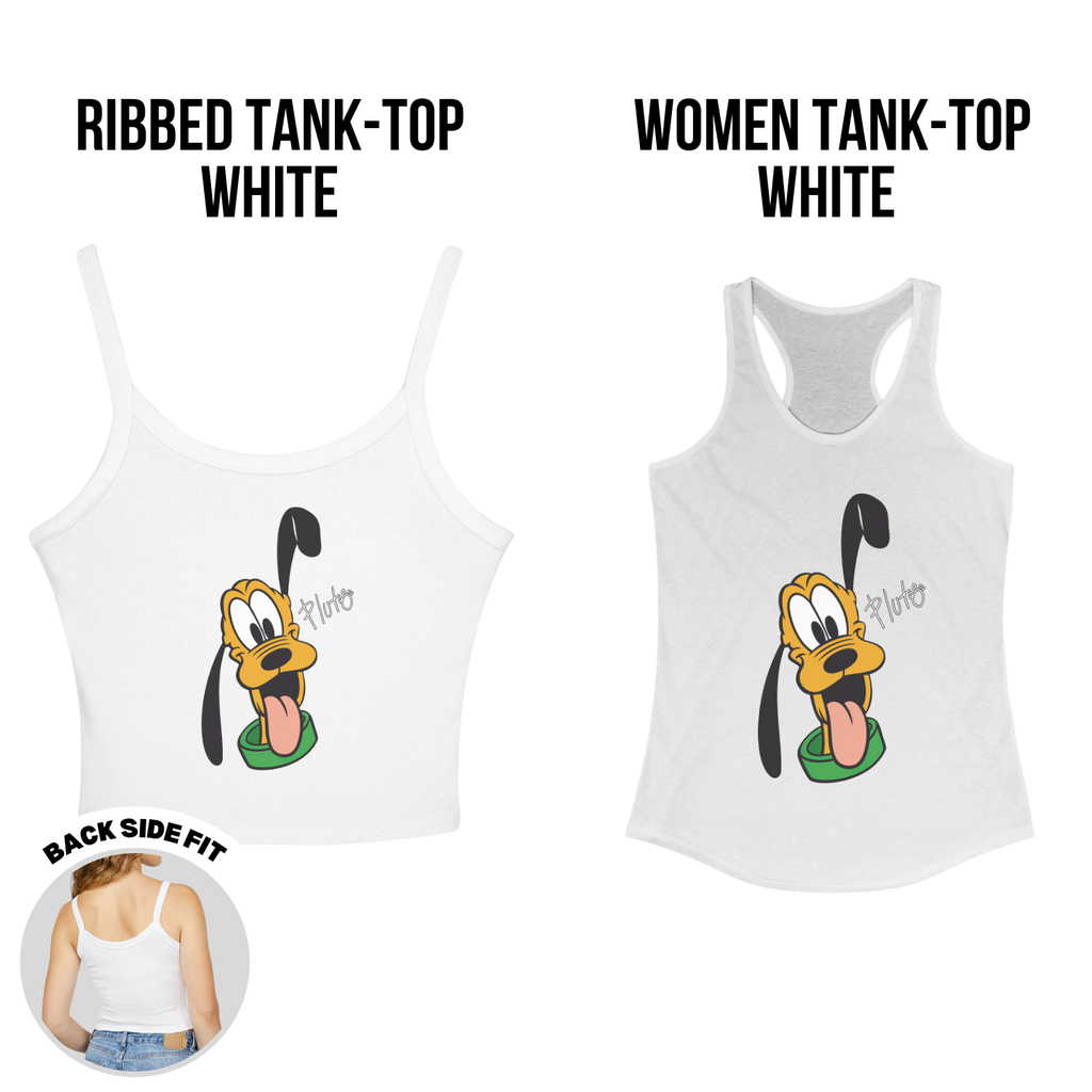 Retro Disney Pluto Shirt - Pluto Signature Tee