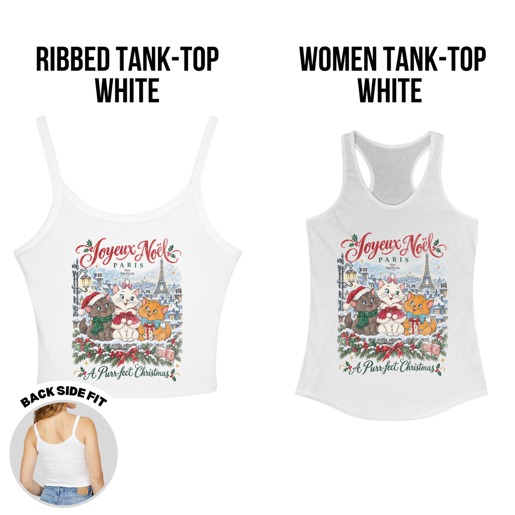 Aristocats Christmas Shirt – Joyeux Noël Paris Marie Berlioz Toulouse Graphic Shirt, Disney Aristocats Holiday Fan Gift, Disney Christmas Cat Shirt, Disney Holiday Merch