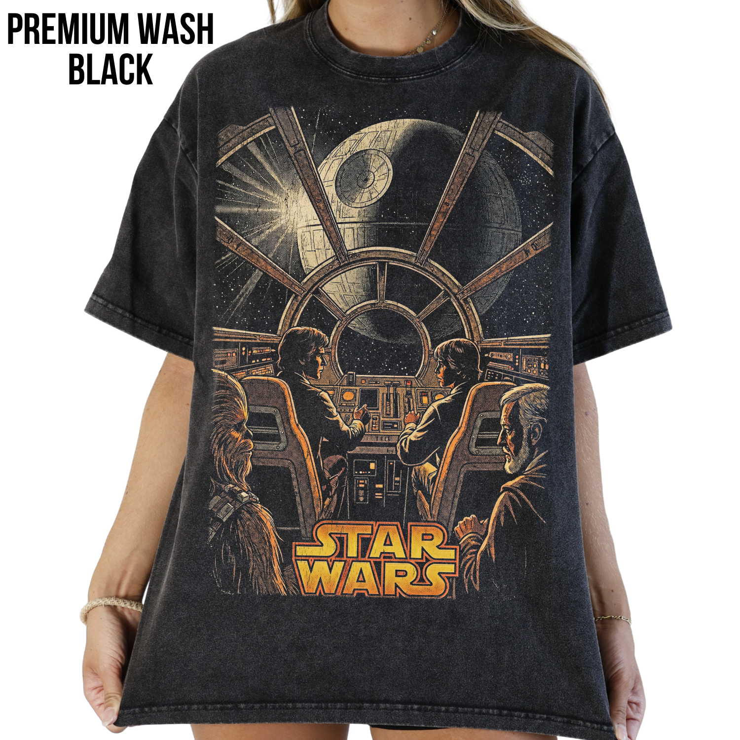 Star Wars Millennium Falcon Shirt: Vintage Comic Style Tee
