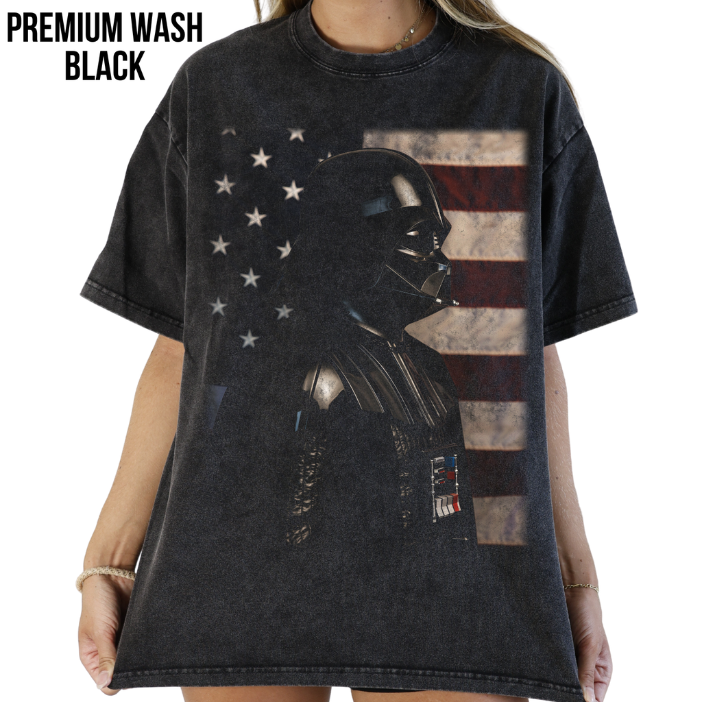 Star Wars Darth Vader Shirt – Vintage Darth Vader American Flag Tee