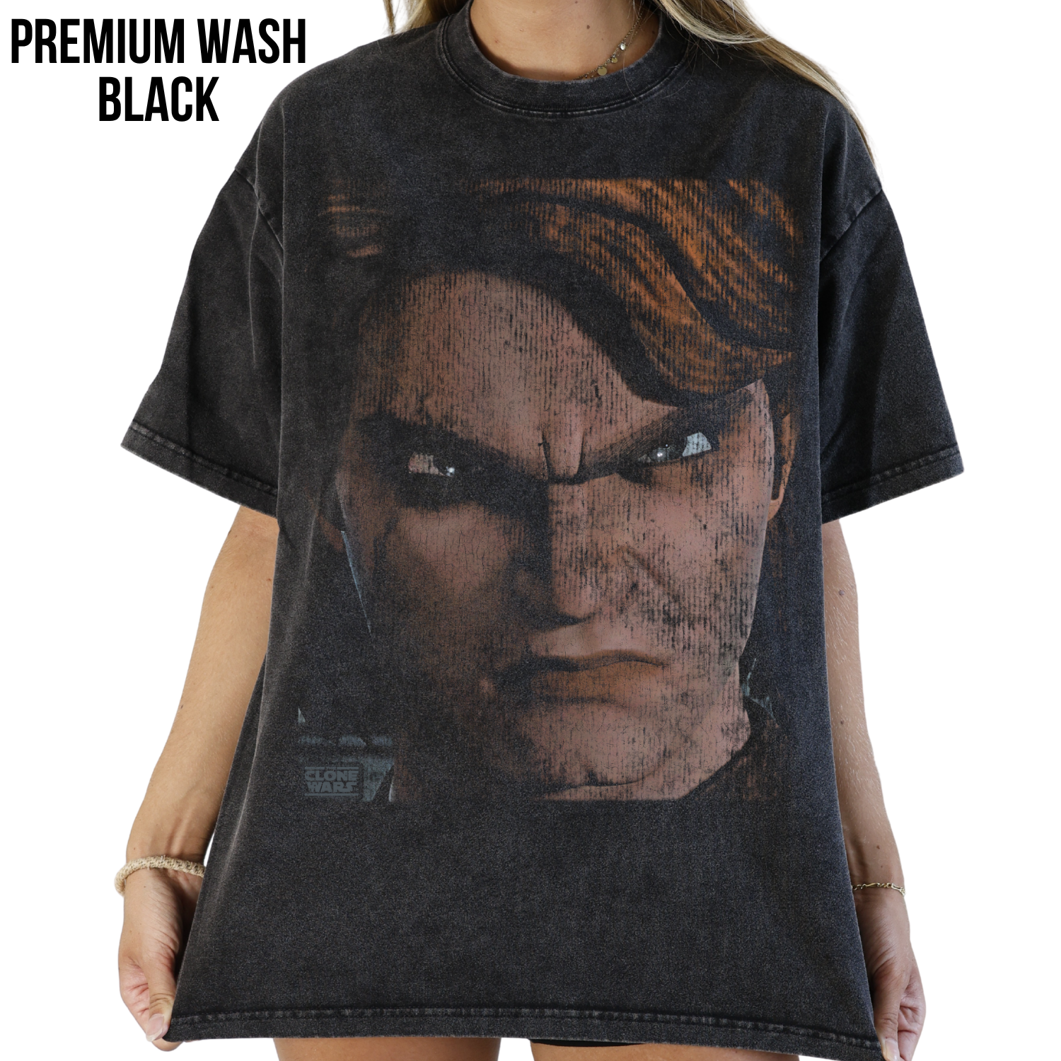Star Wars Anakin Skywalker Shirt – The Clone Wars Anakin Portrait Tee
