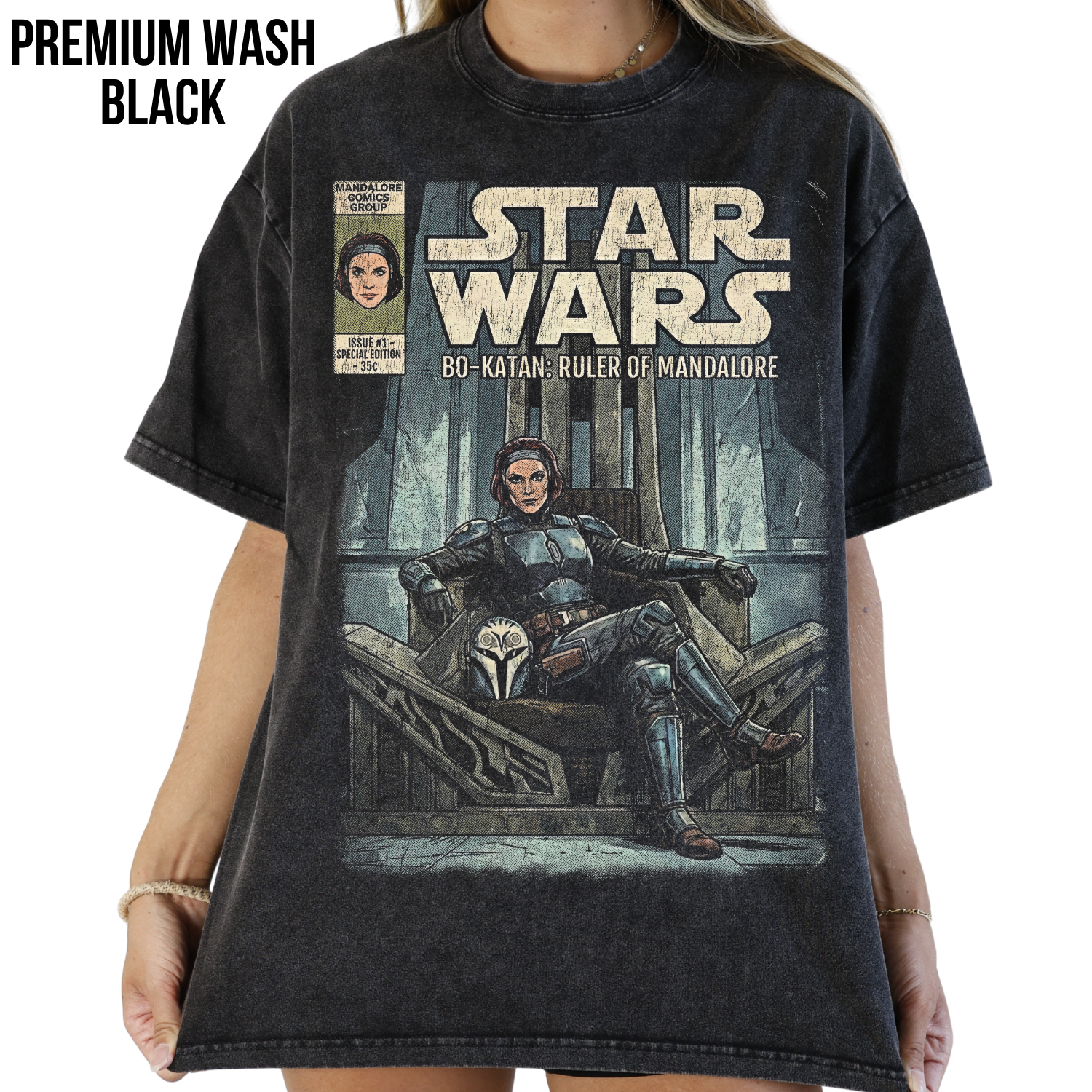 Bo Katan Star Wars Shirt: Star Wars Mandalorian Tee