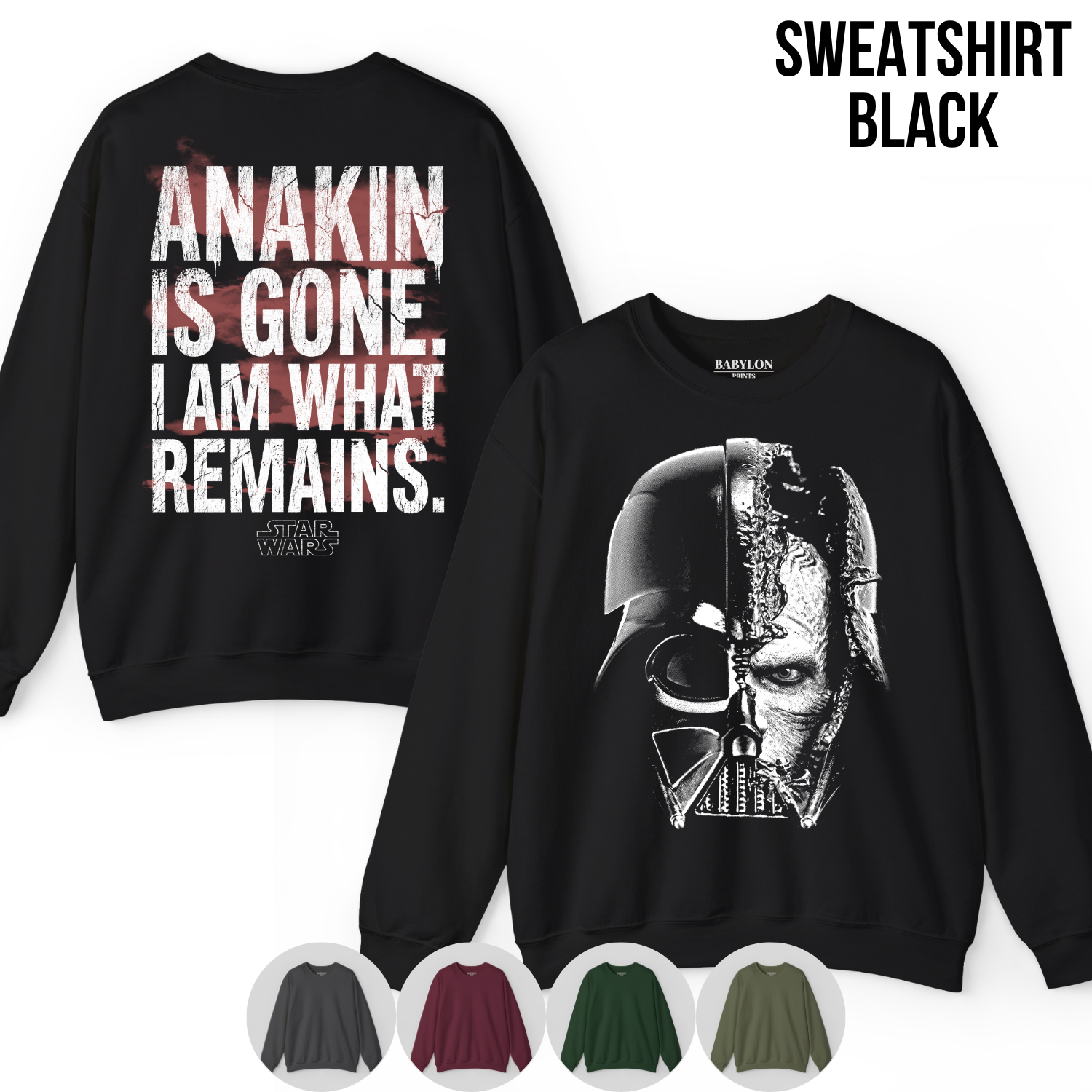 Vintage Darth Vader Shirt - Anakin Is Gone Star Wars Sith Tee