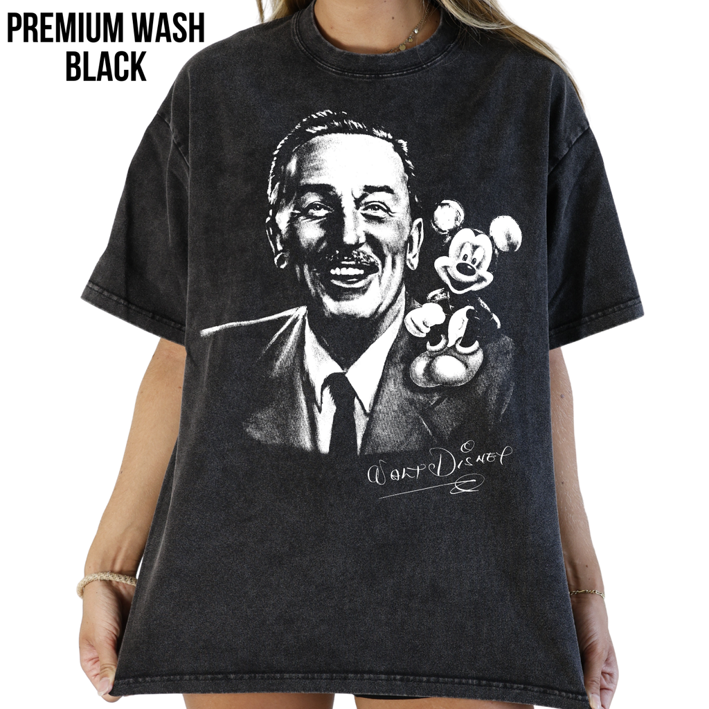 Walt Disney Mickey Portrait Shirt: Vintage Disney Tee