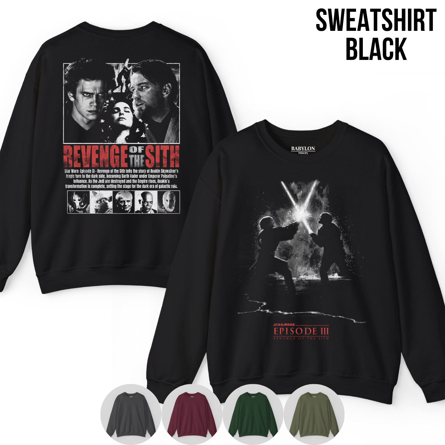 Revenge of the Sith Shirt - Star Wars Episode III Shirt