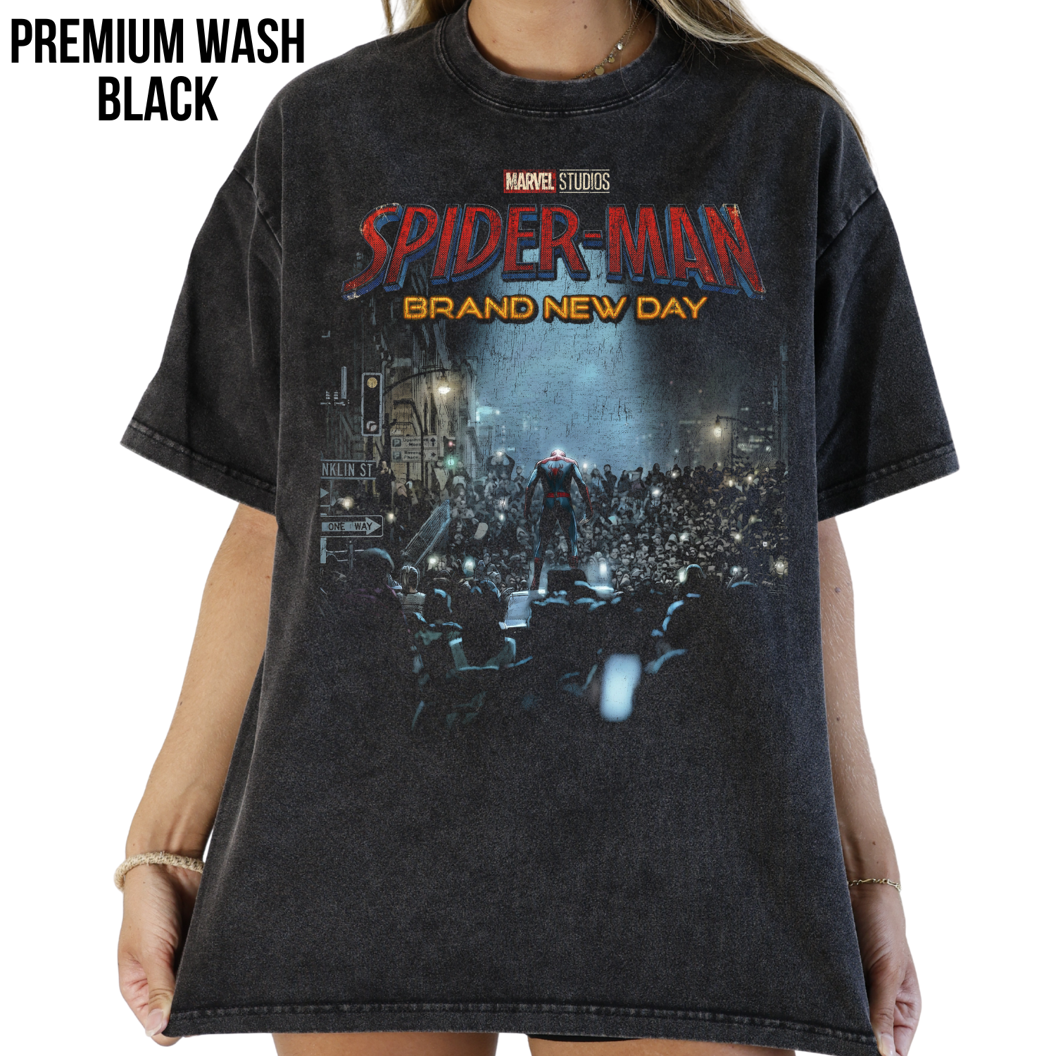 Spider-Man Brand New Day Shirt — Tom Holland Spiderman Tee
