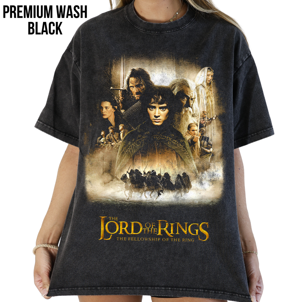 Lord of the Rings Shirt – Fellowship of the Ring Graphic Tee