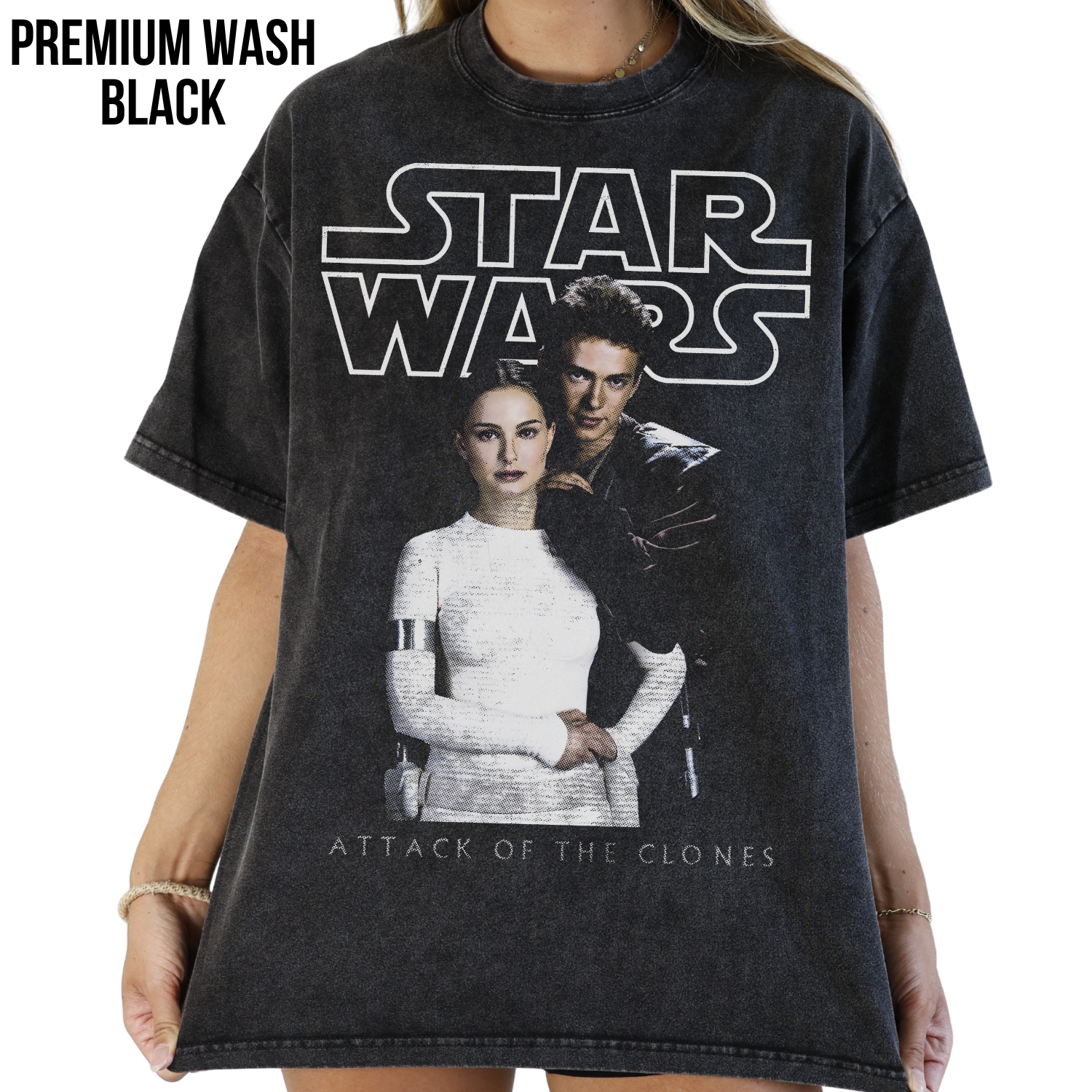 Star Wars Attack of the Clones Shirt - Anakin Padmé Tee