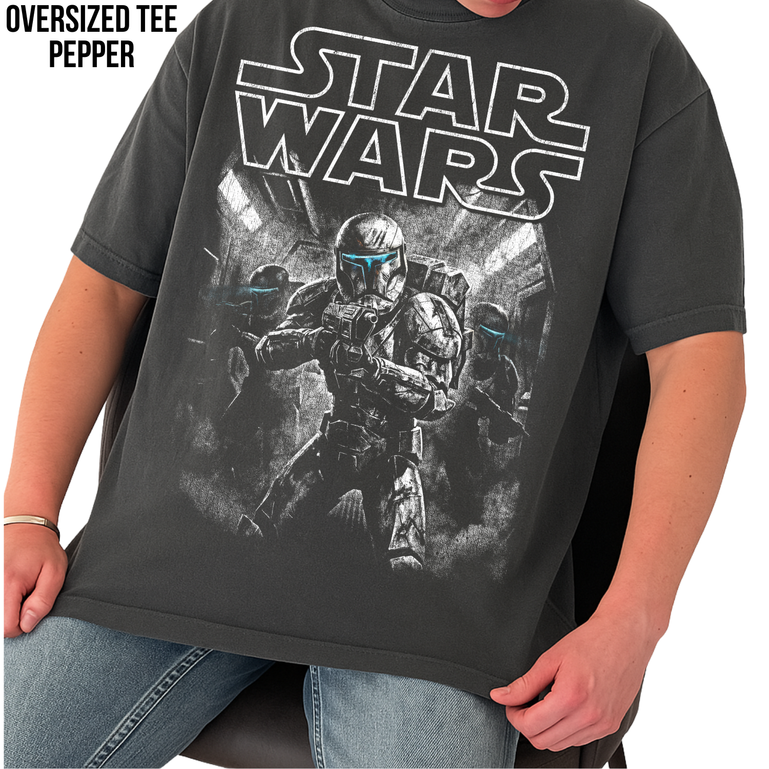 Star Wars Clone Commando Shirt: Delta Squad Vintage Tee
