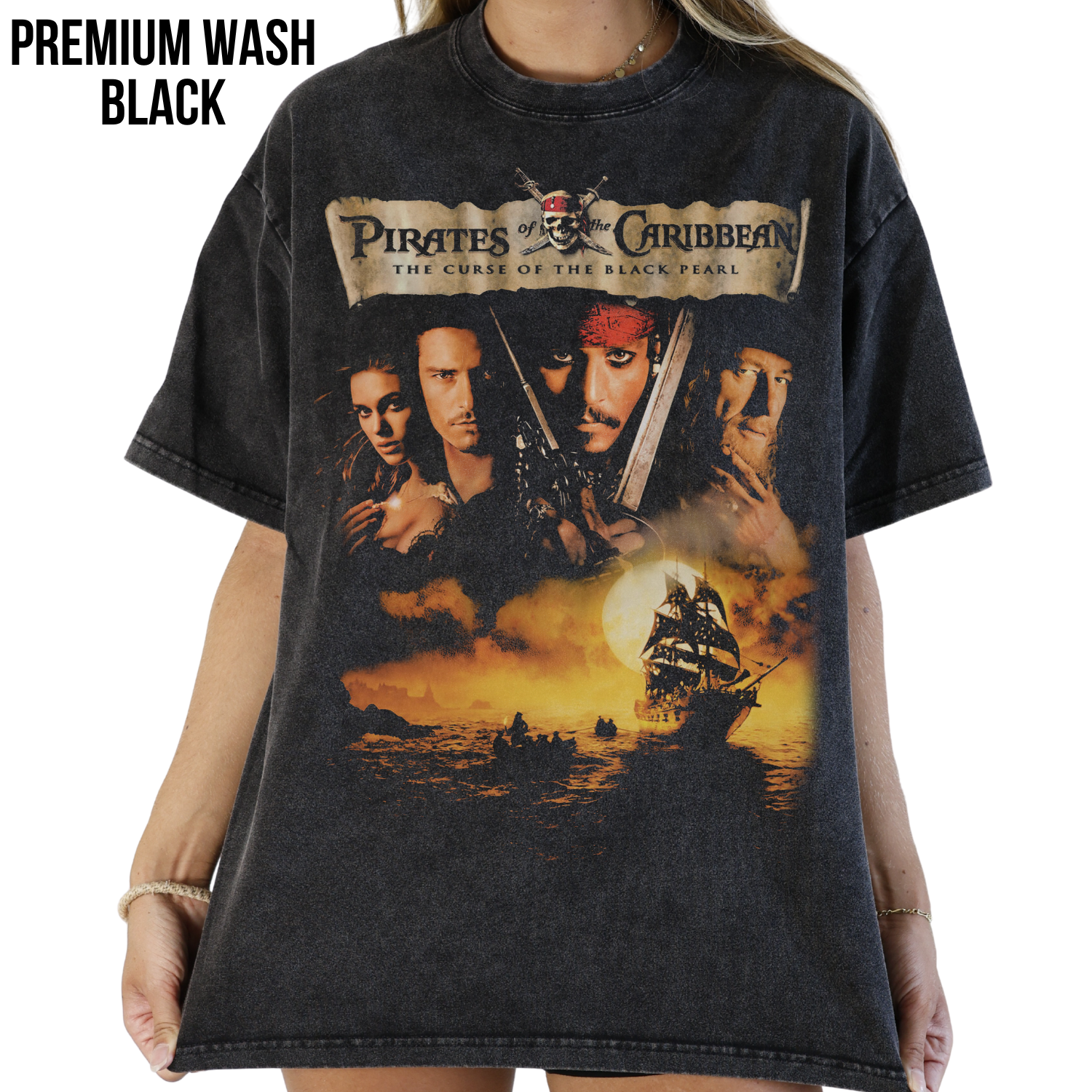 Pirates of the Caribbean Shirt – The Curse of the Black Pearl