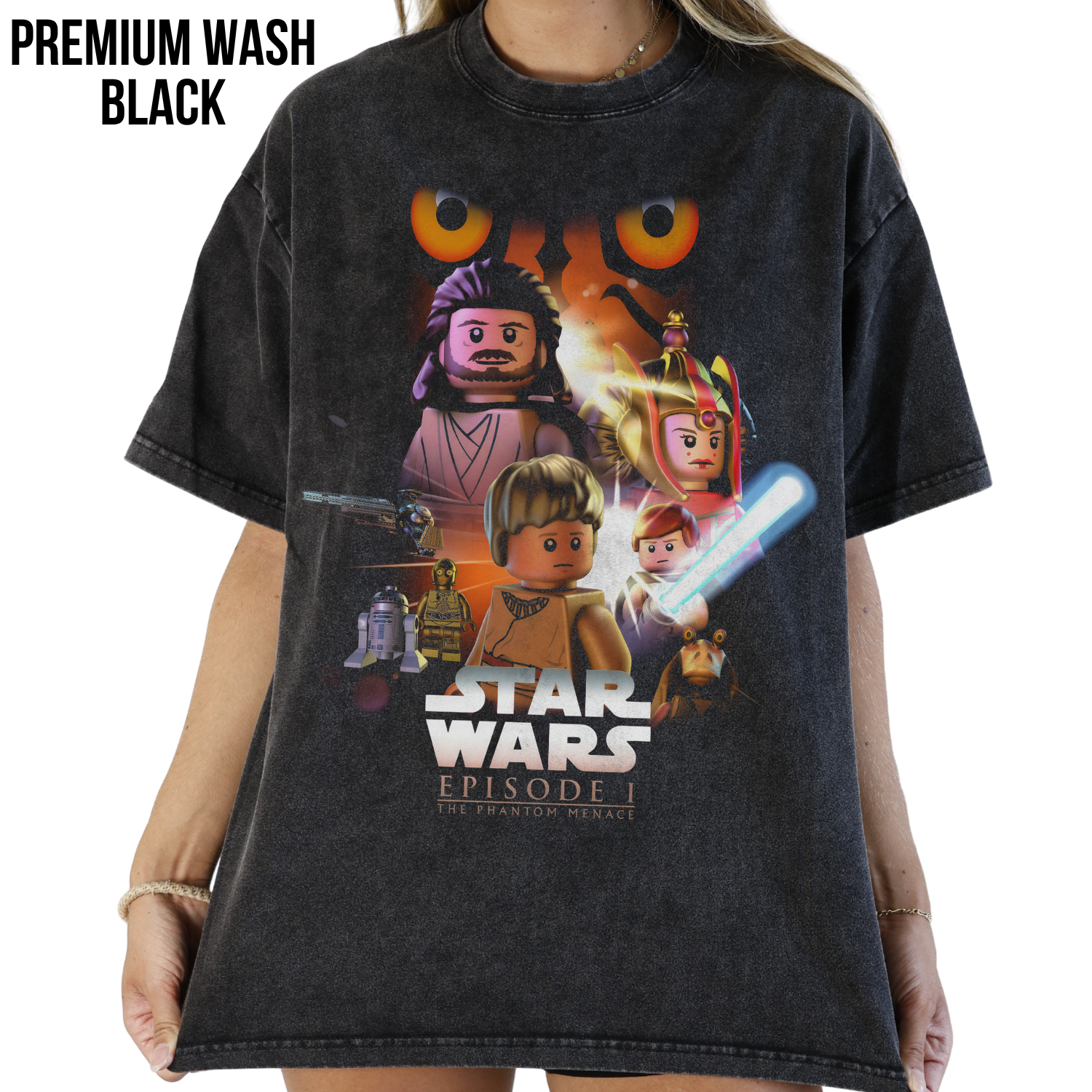 Lego Star Wars Phantom Menace Shirt – Episode I Lego Graphic Tee