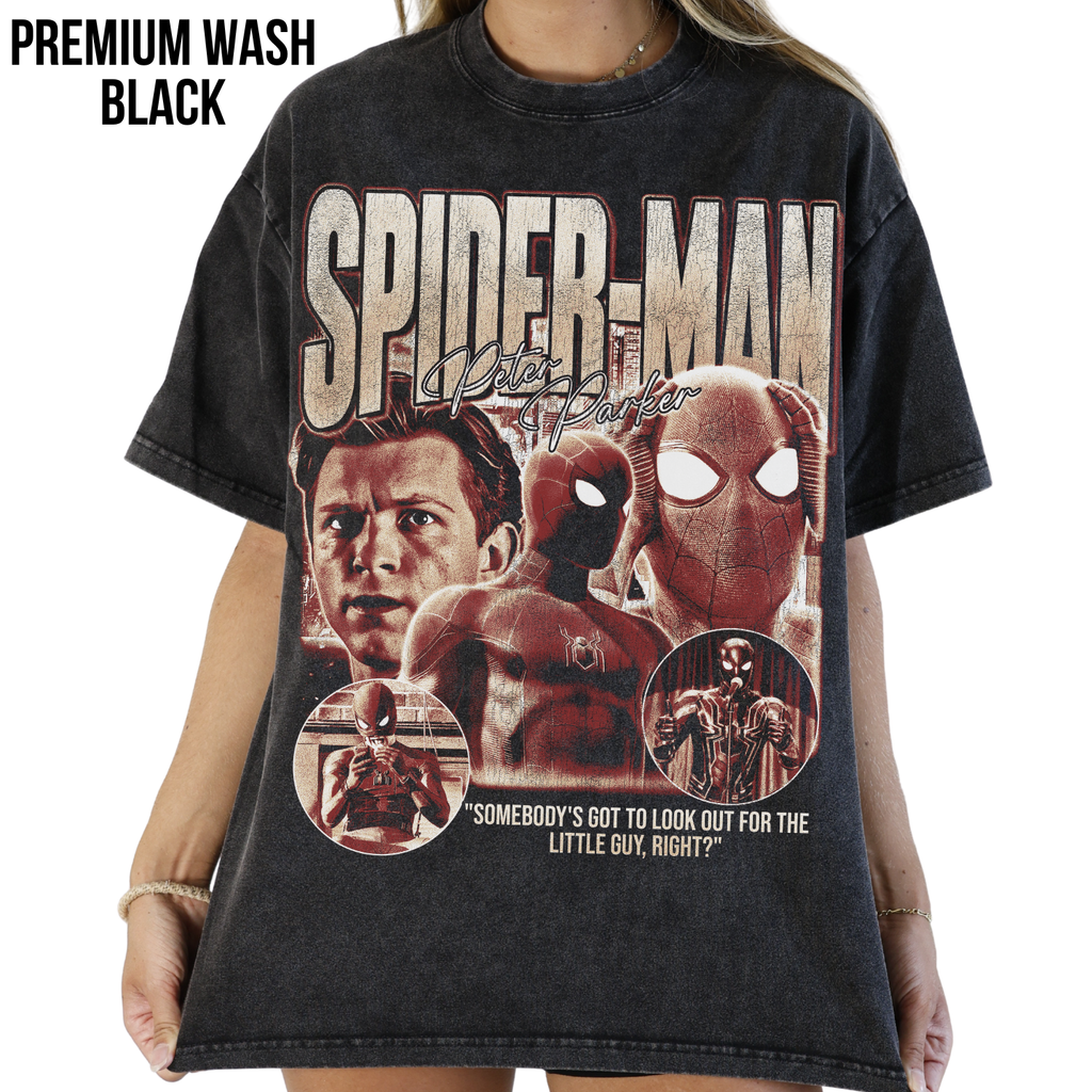 Peter Parker Spider-Man Shirt: Tom Holland Spider-Man Tee, Marvel Spider Man Shirt, No Way Home Shirt, Disneyworld Marvel Gift