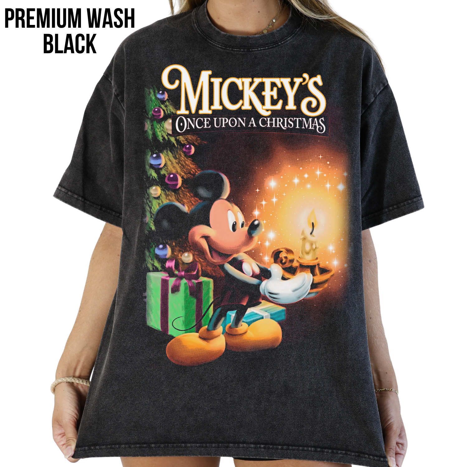 Mickey’s Once Upon a Christmas Shirt – Disney Christmas Graphic Tee