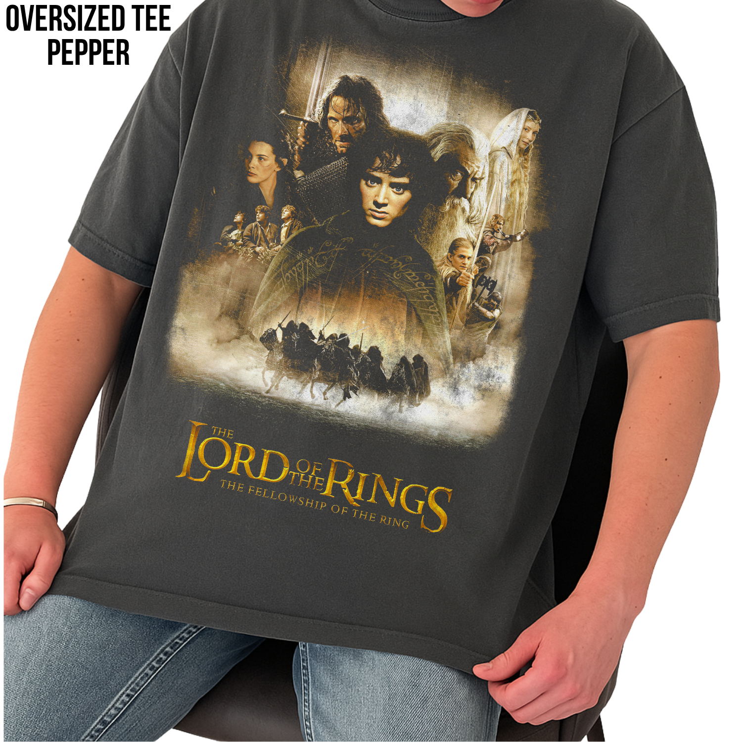 Lord of the Rings Shirt – Fellowship of the Ring Graphic Tee