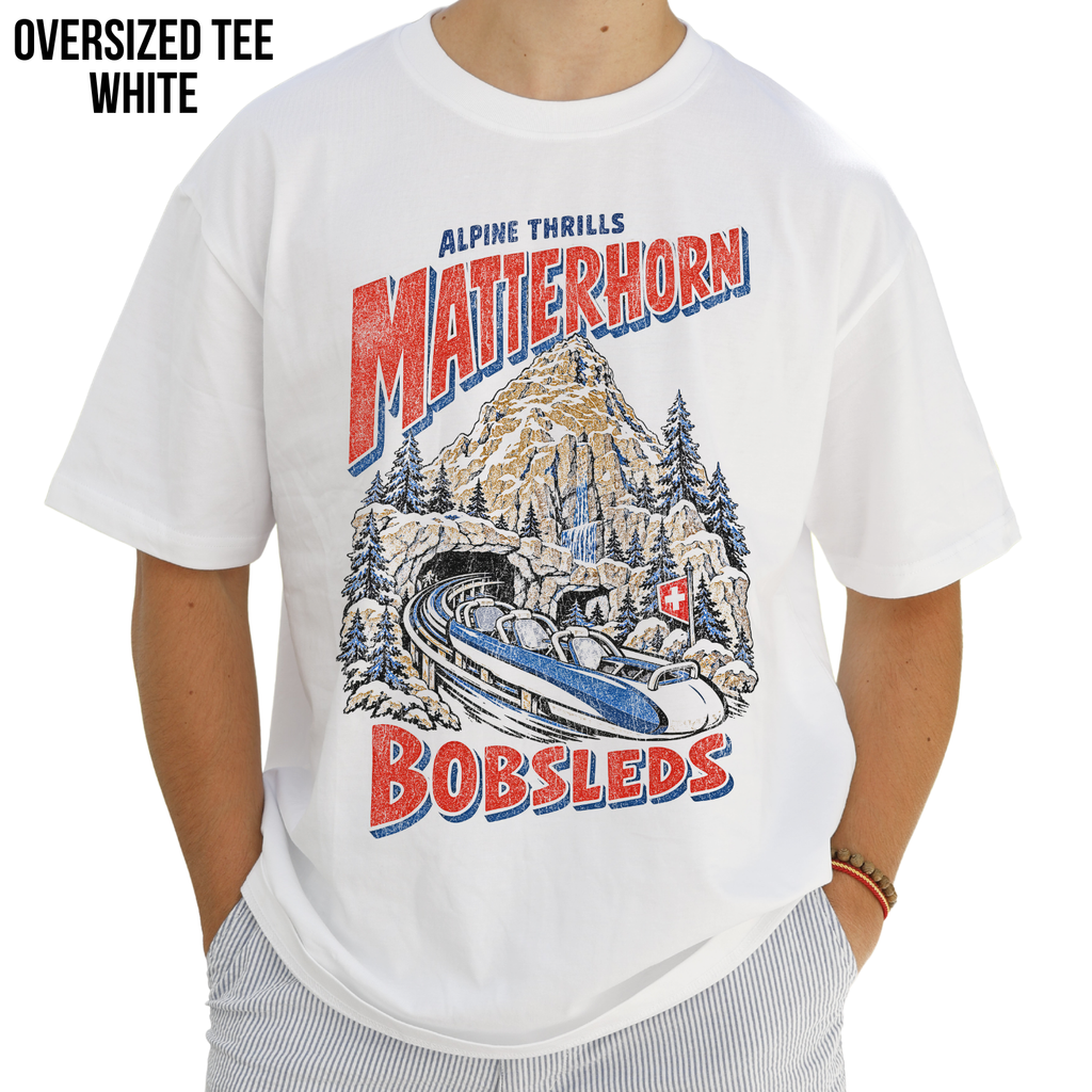 Matterhorn Bobsleds Shirt – Disneyland Alpine Thrills Ride Graphic Shirt, Disney Parks Fan Gift, Vintage Matterhorn Poster Shirt, Retro Disney Attraction Merch