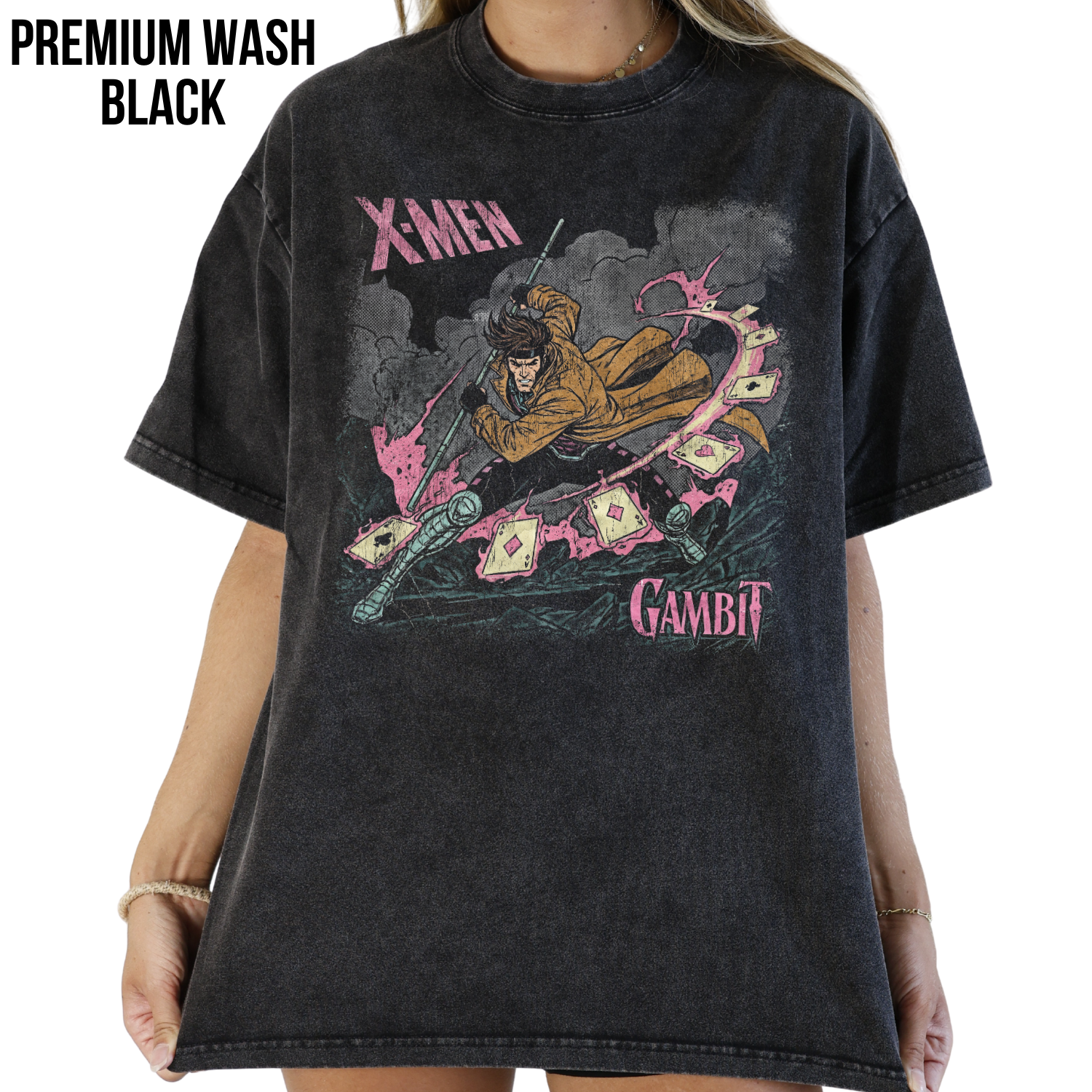 Gambit X-Men Shirt - Vintage Marvel Mutant Tee
