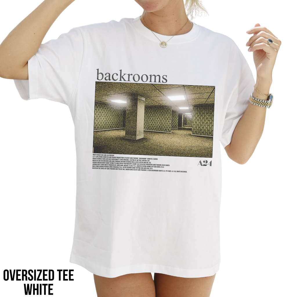 Backrooms A24 Shirt – You've Noclipped Out Of Reality Graphic Tee