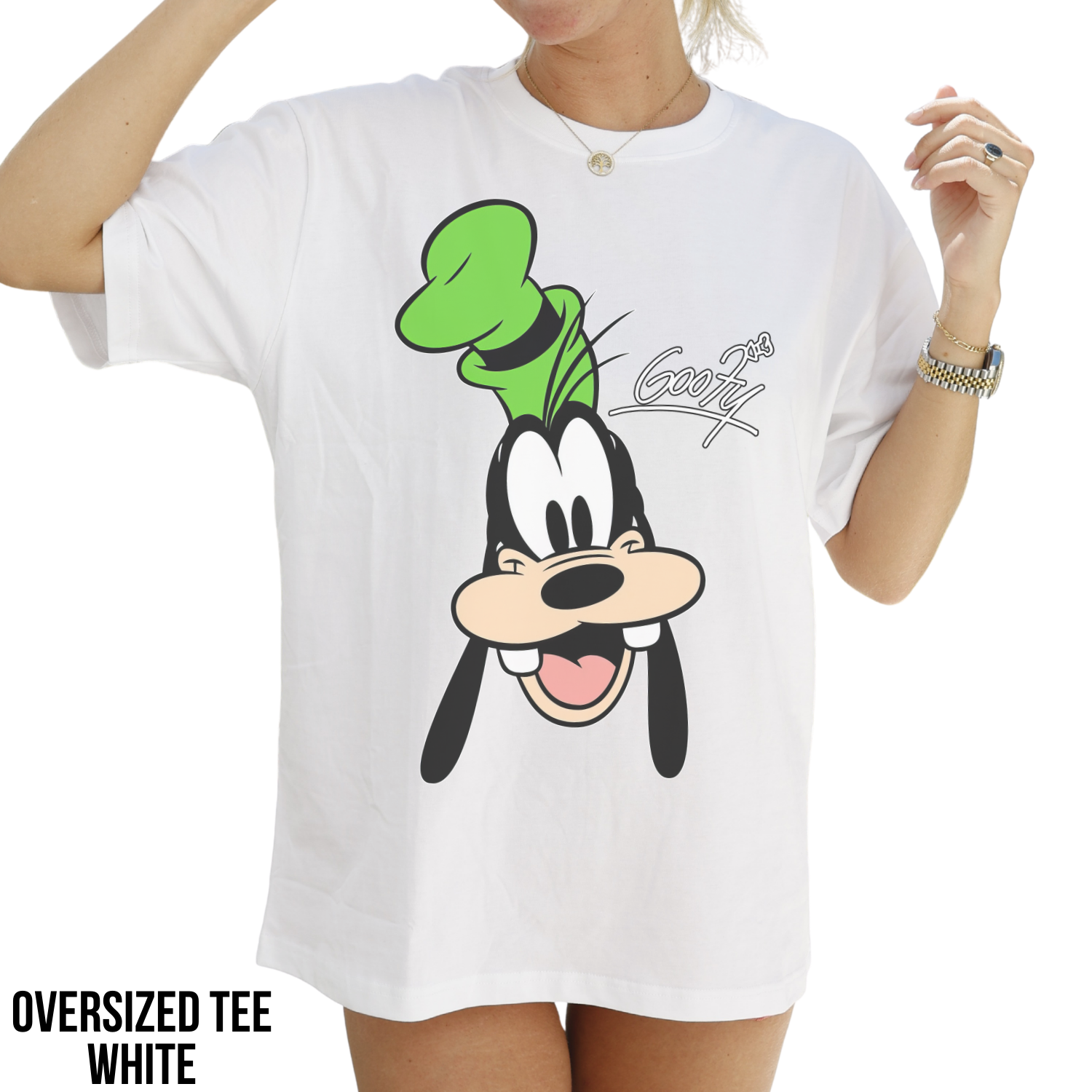 Retro Disney Goofy Shirt - Goofy Signature Tee