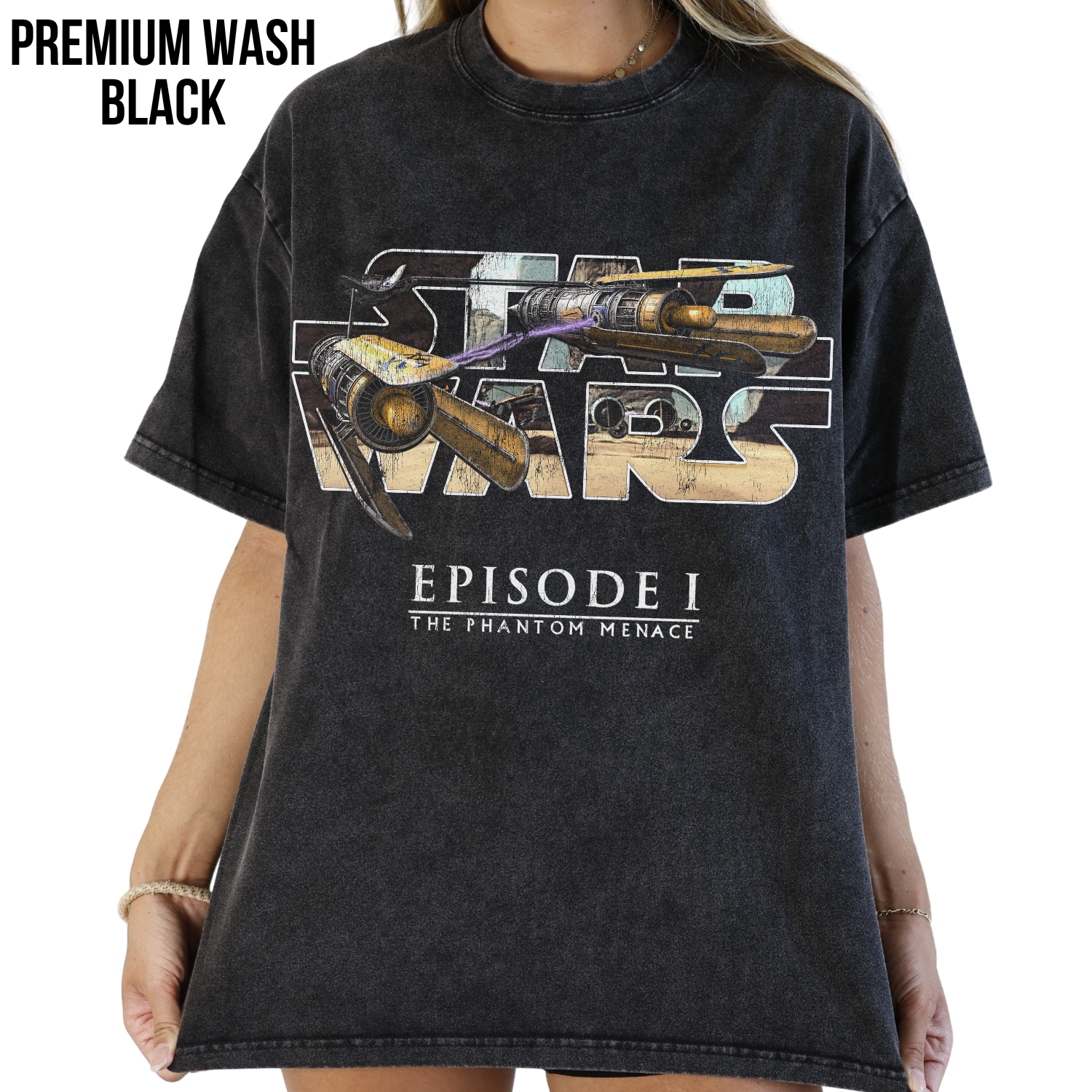 Star Wars Podracer Shirt – The Phantom Menace Tee, Anakin Skywalker Podracer Graphic Tee