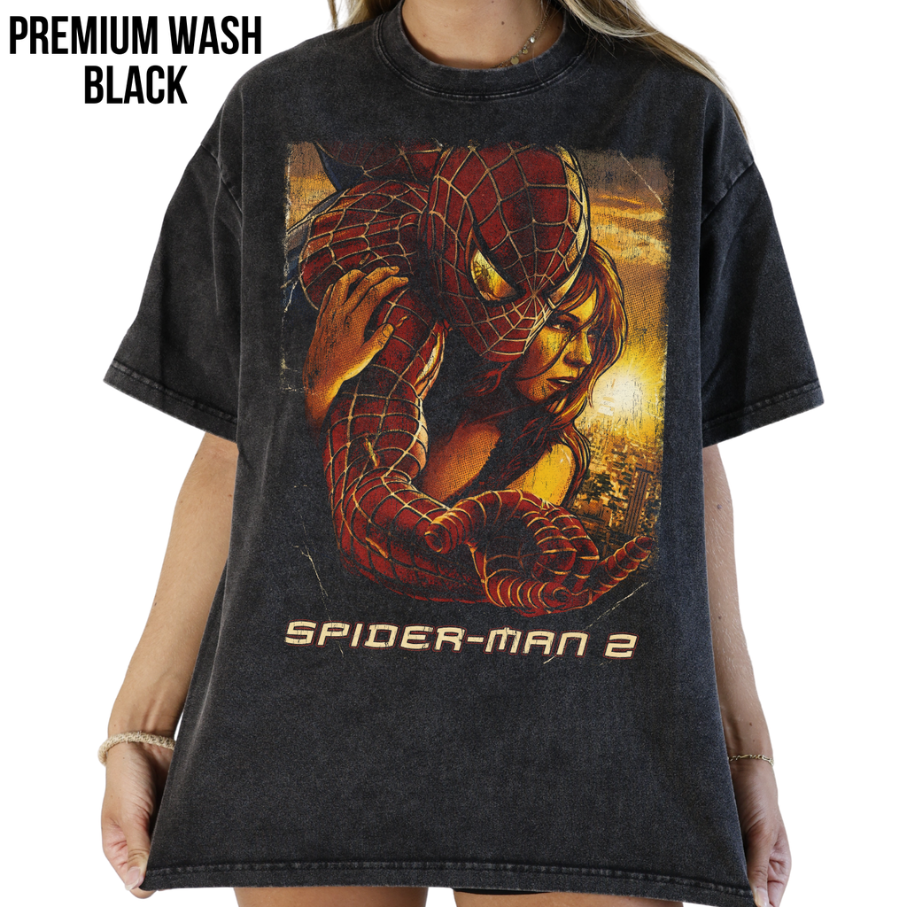 Spider-Man 2 MJ & Spidey Shirt - Tobey Maguire Spider-Man Graphic