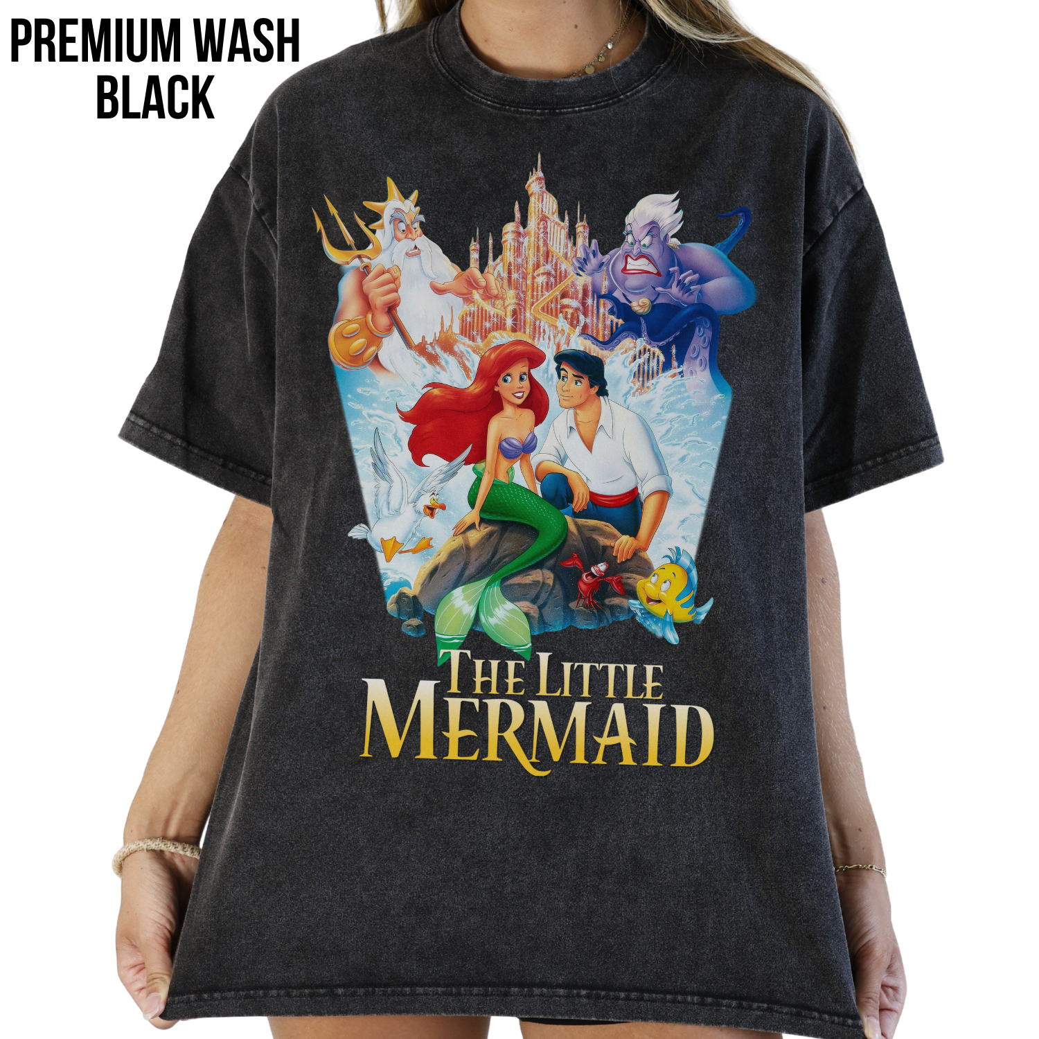The Little Mermaid Shirt - Vintage Disney Ariel Tee