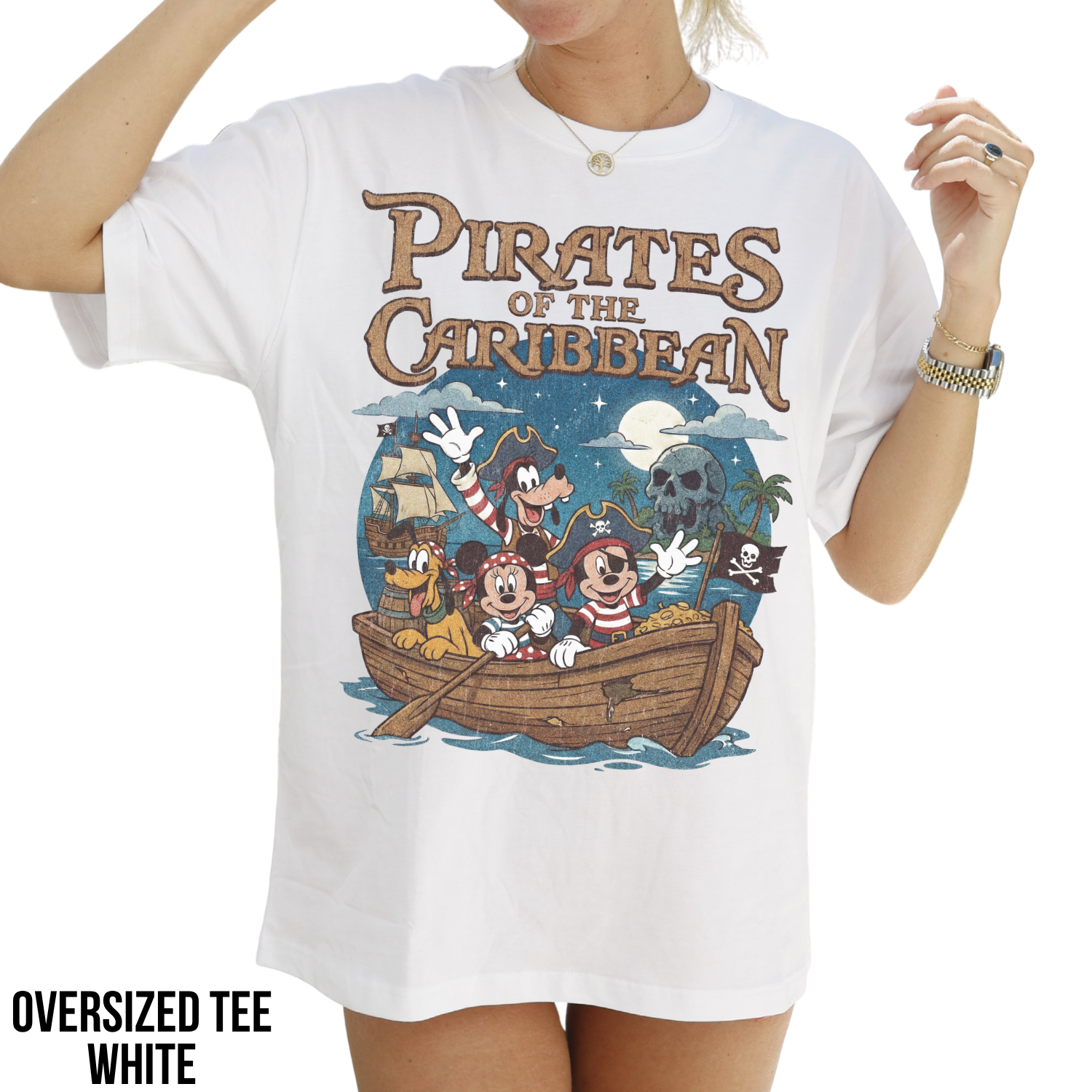 Mickey & Friends Pirates of the Caribbean Shirt - Disneyland Pirates Ride Tee