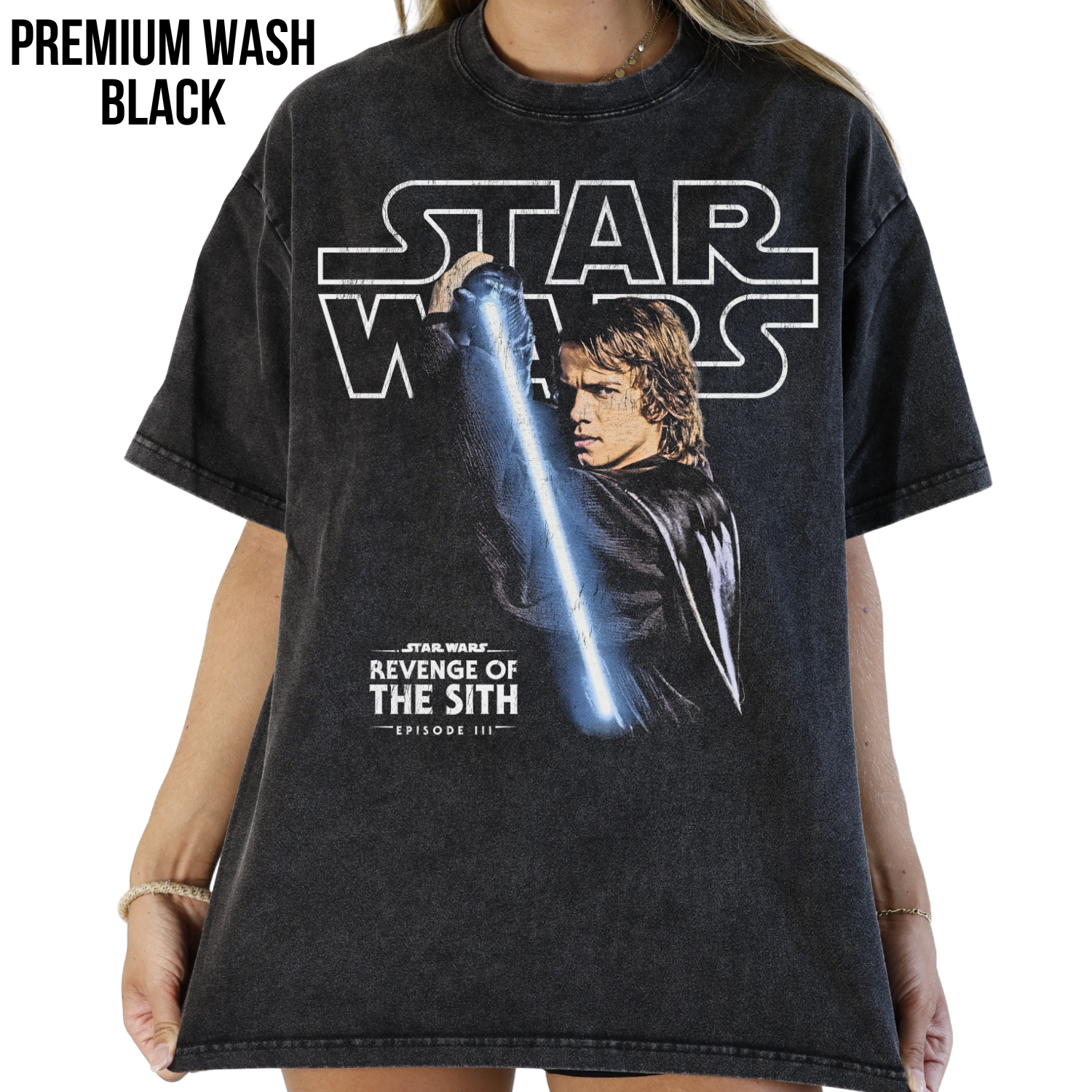 Vintage Anakin Skywalker Star Wars Shirt – Revenge of the Sith Graphic Tee