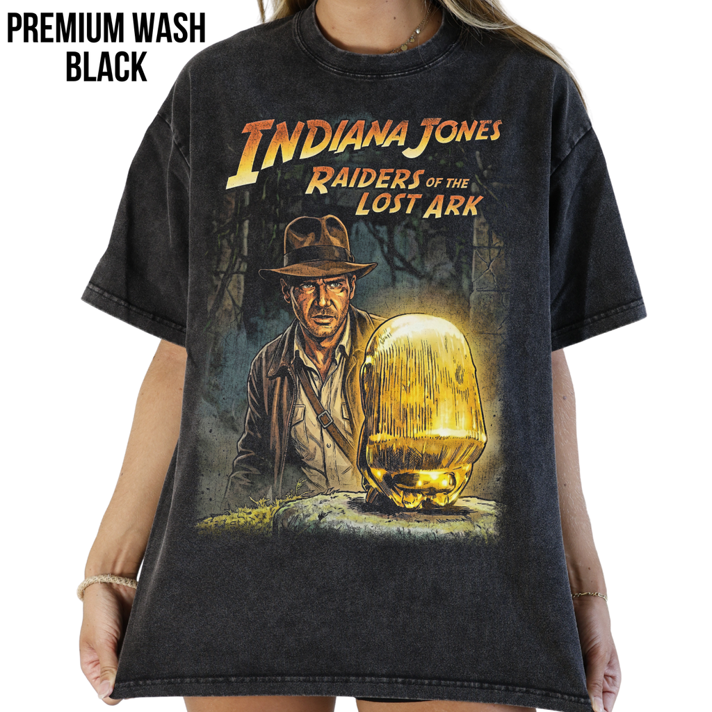 Indiana Jones Shirt – Raiders of the Lost Ark Tee, Indiana Jones Graphic Tee