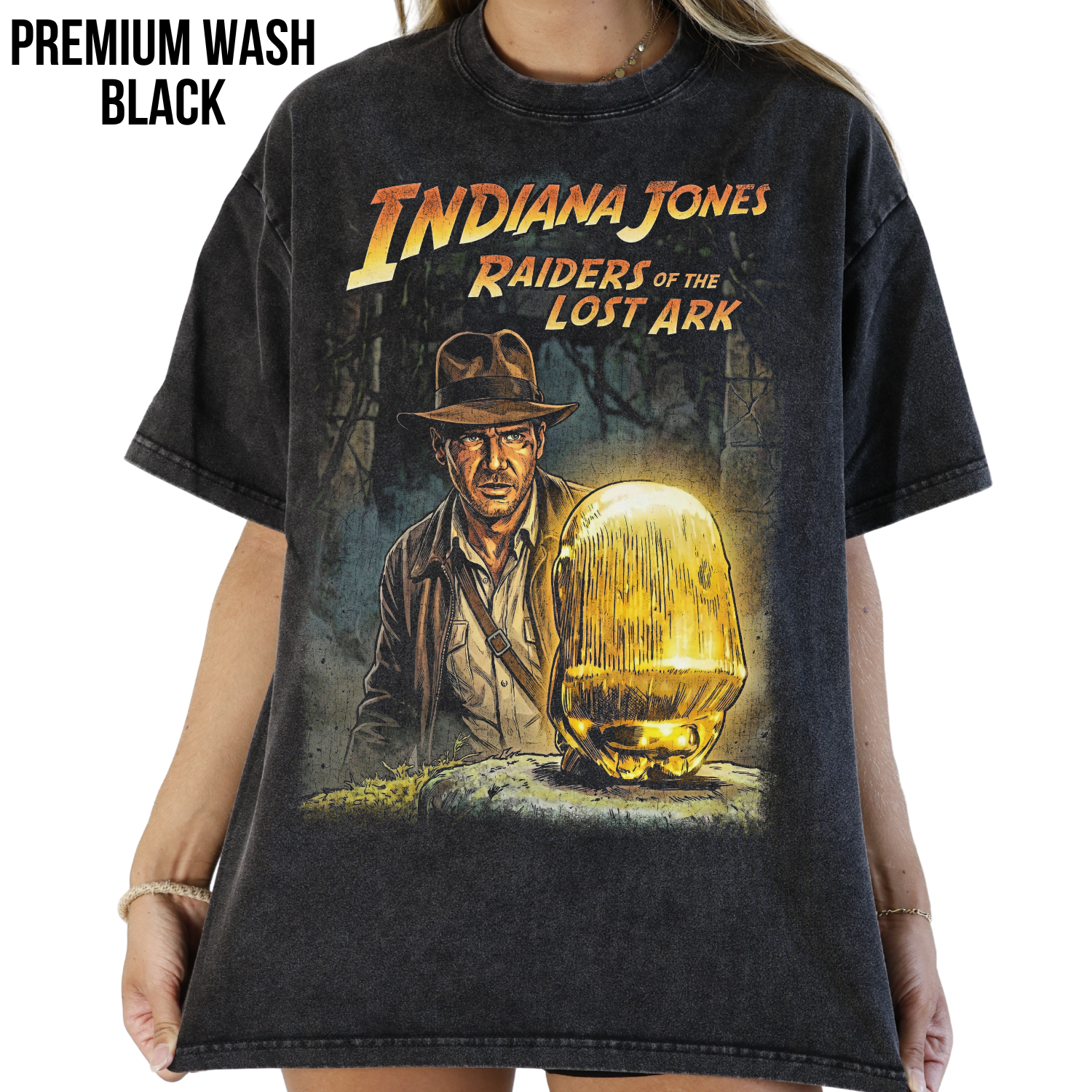 Indiana Jones Shirt – Raiders of the Lost Ark Tee, Indiana Jones Graphic Tee