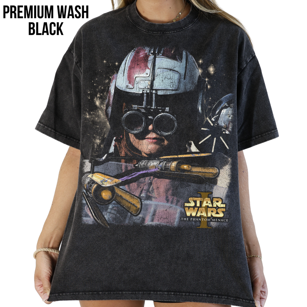 Star Wars Little Anakin Skywalker Shirt – Phantom Menace Podracer Tee