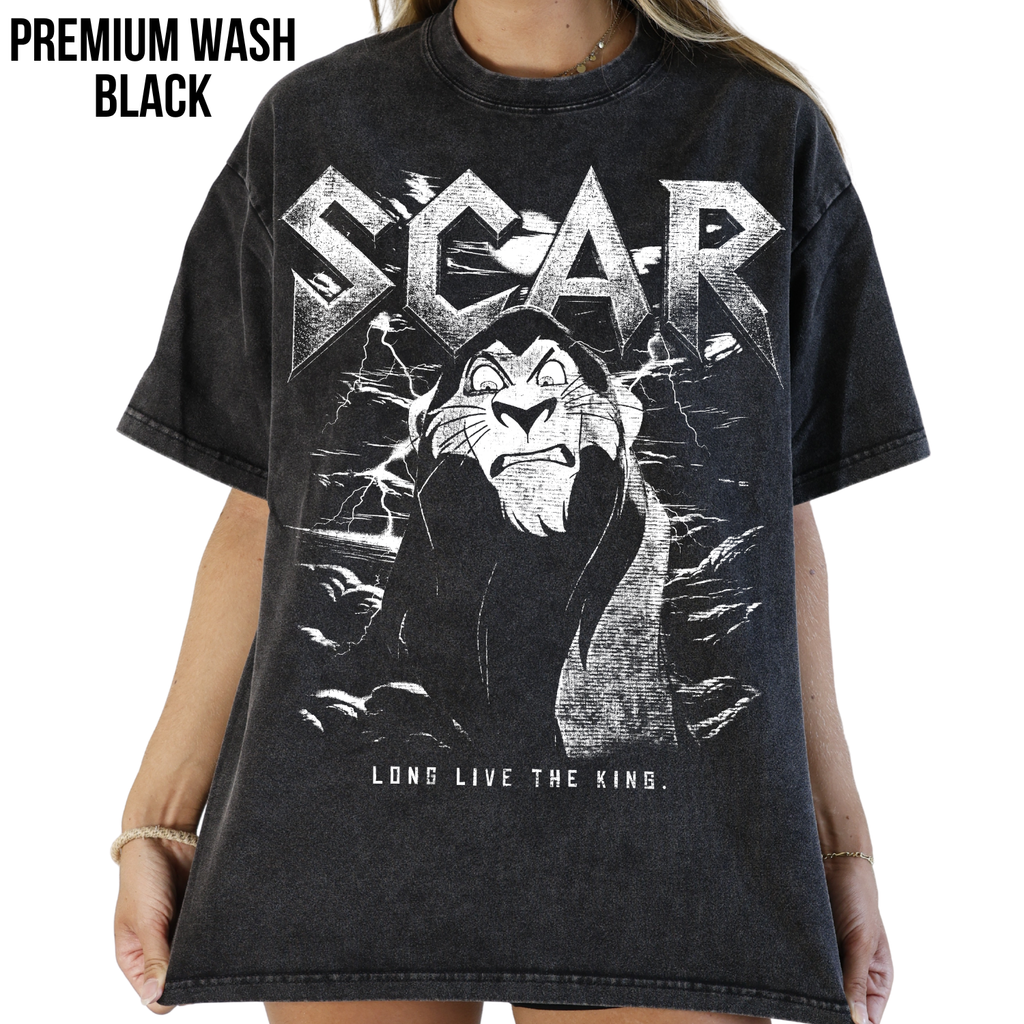 Scar Lion King Shirt – Disney Scar Long Live The King Graphic Tee, Lion King Villain Fan Gift, Scar Disney Shirt, Disney Villain Graphic Tee