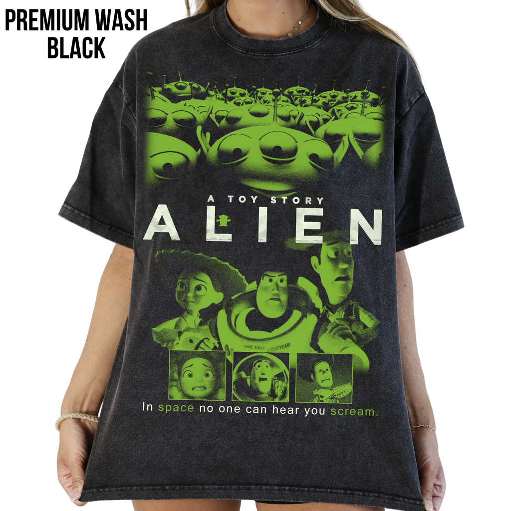 Toy Story Alien Shirt – A Toy Story Alien Movie Parody Tee, Buzz Woody Little Green Men Graphic Shirt, Disney Pixar Fan Gift, Funny Disney Shirt