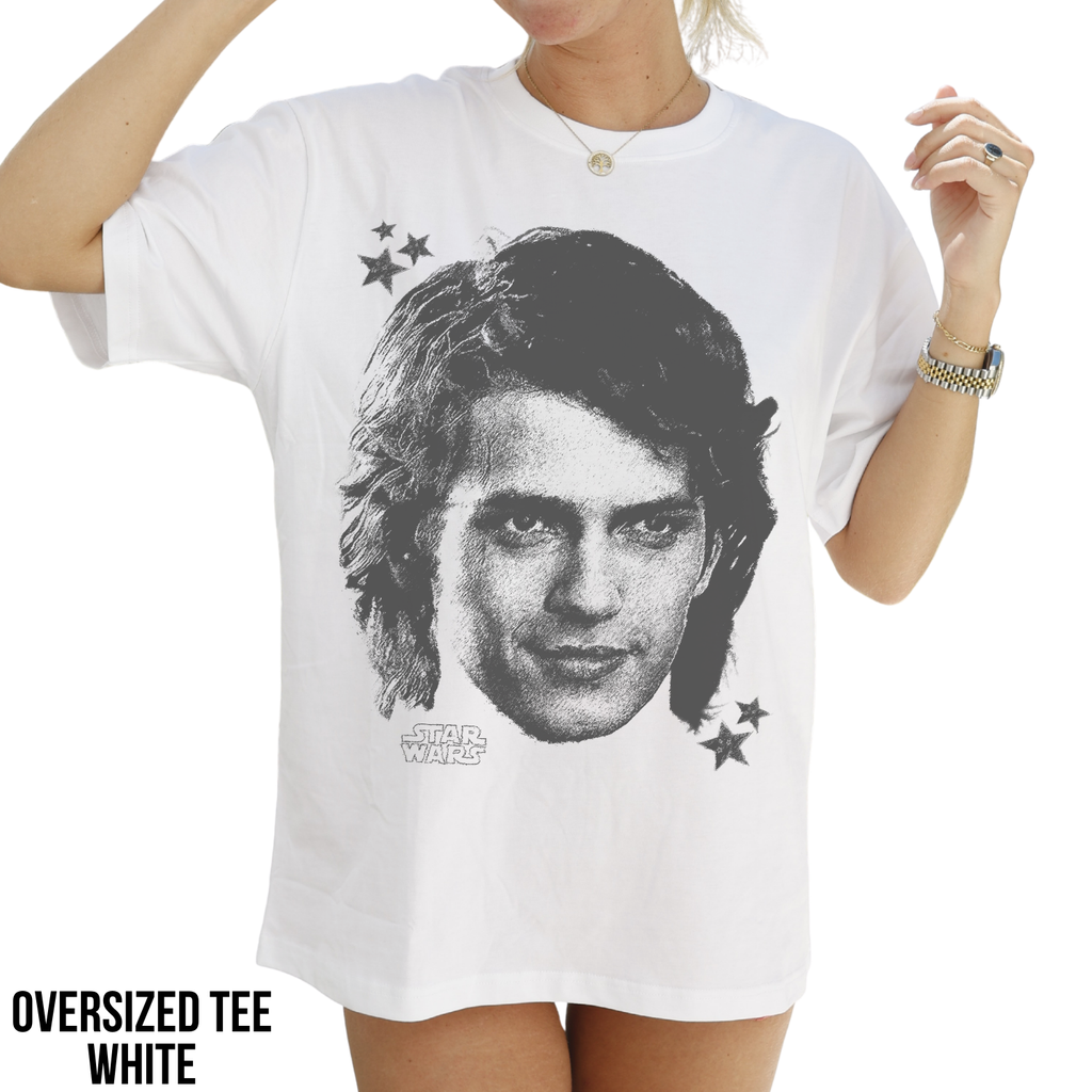 Star Wars Anakin Skywalker Shirt – Portrait Graphic Tee, Anakin Skywalker Fan Gift, Star Wars Prequel Shirt, Galaxy's Edge Disney Tee