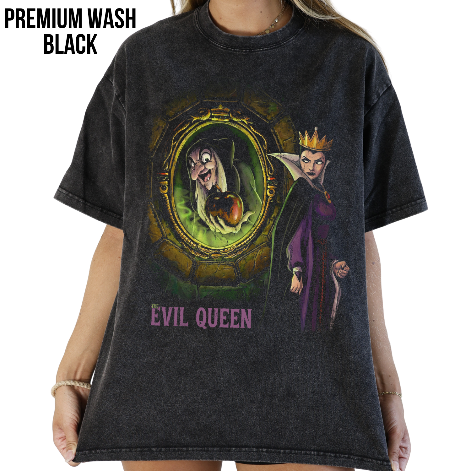 Evil Queen Shirt - Disney Snow White Vintage Graphic Tee