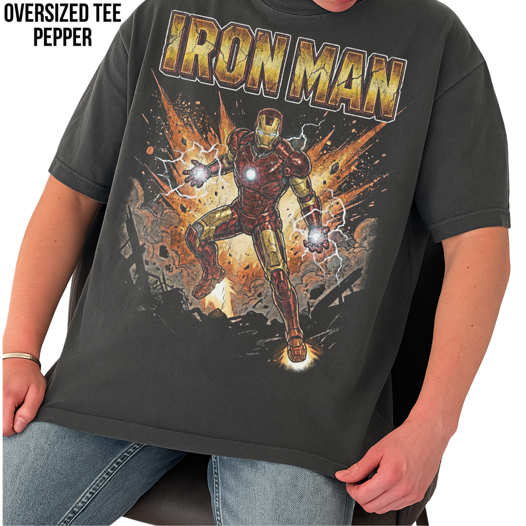 Vintage Iron Man Shirt: Retro Marvel Tony Stark Tee