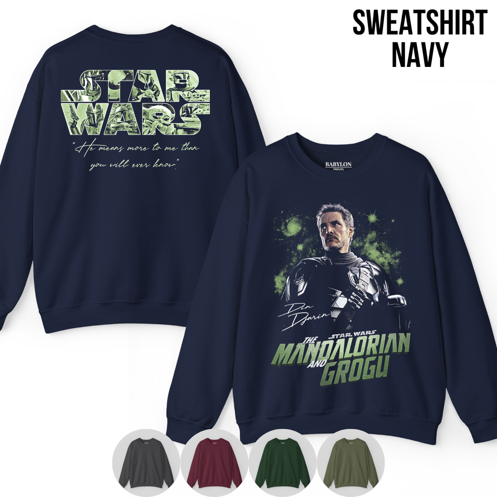 Mandalorian & Grogu Shirt – Star Wars Vintage Tee
