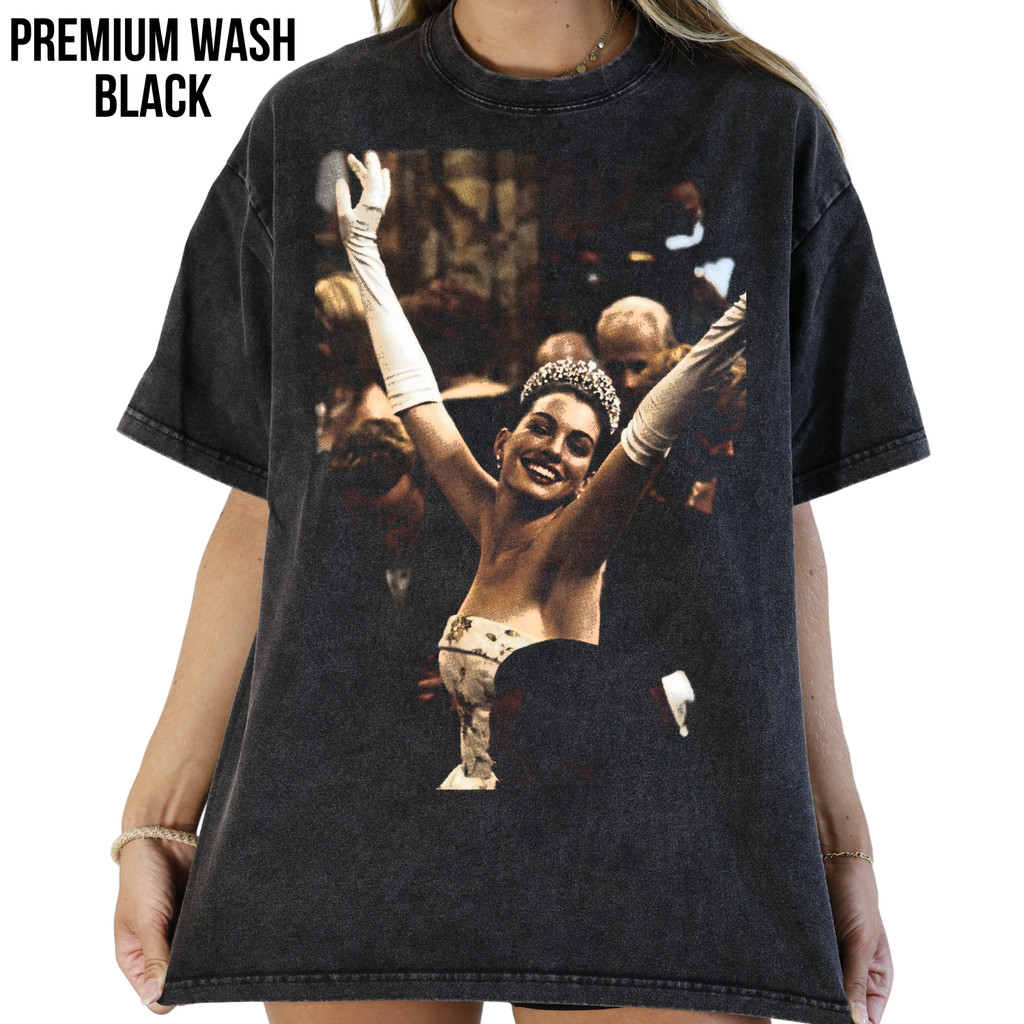 Princess Diaries Shirt – Vintage Anne Hathaway Graphic Tee