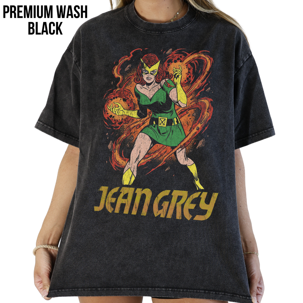 Jean Grey Vintage X-Men Shirt - Retro Marvel Comic Shirt