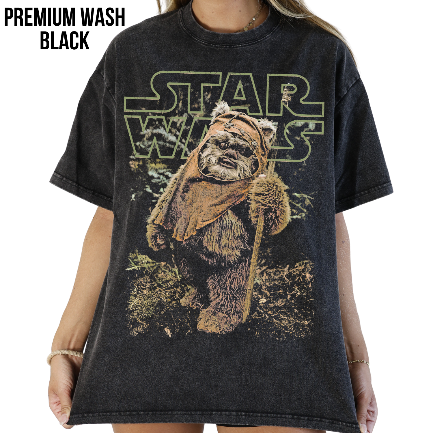 Star Wars Ewok Shirt – Wicket Endor Graphic Tee, Star Wars Fan Gift, Return Of The Jedi Ewok Shirt, Galaxy's Edge Disney Tee