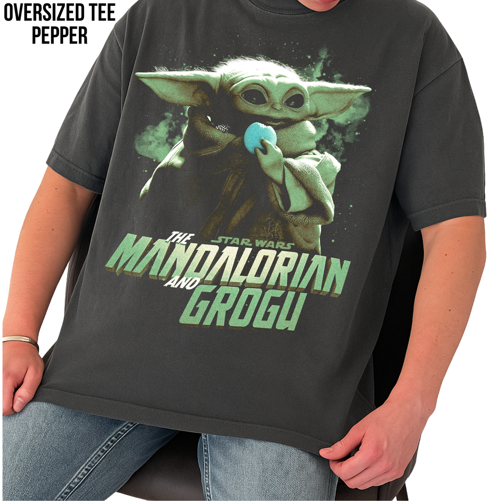 Mandalorian and Grogu Shirt: Grogu Baby Yoda Star Wars tee